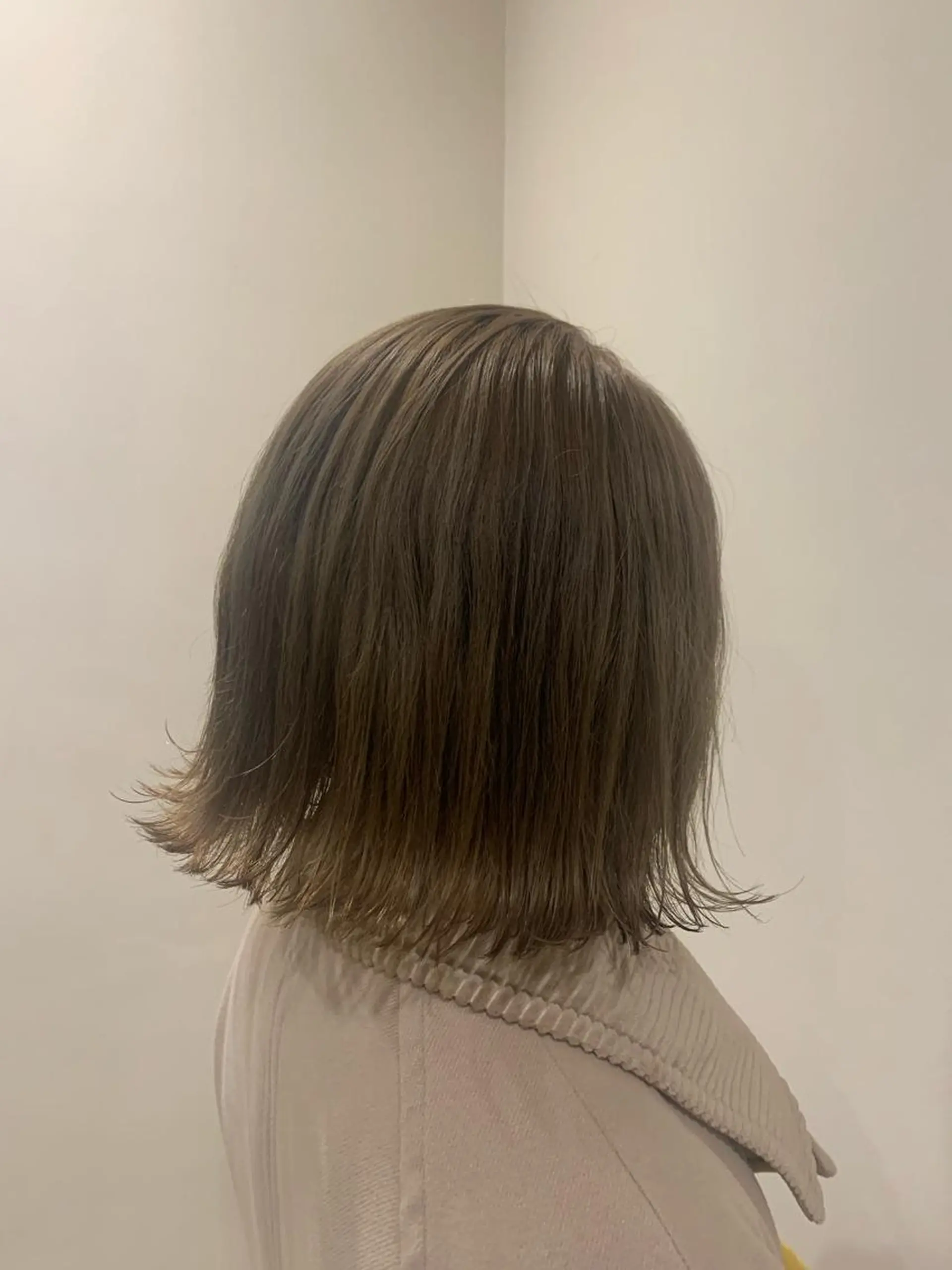 ショート カラー ヘアアレンジ ベージュカラー ヘアカラー トリートメント ヘアセット 金子 廉のヘアスタイル