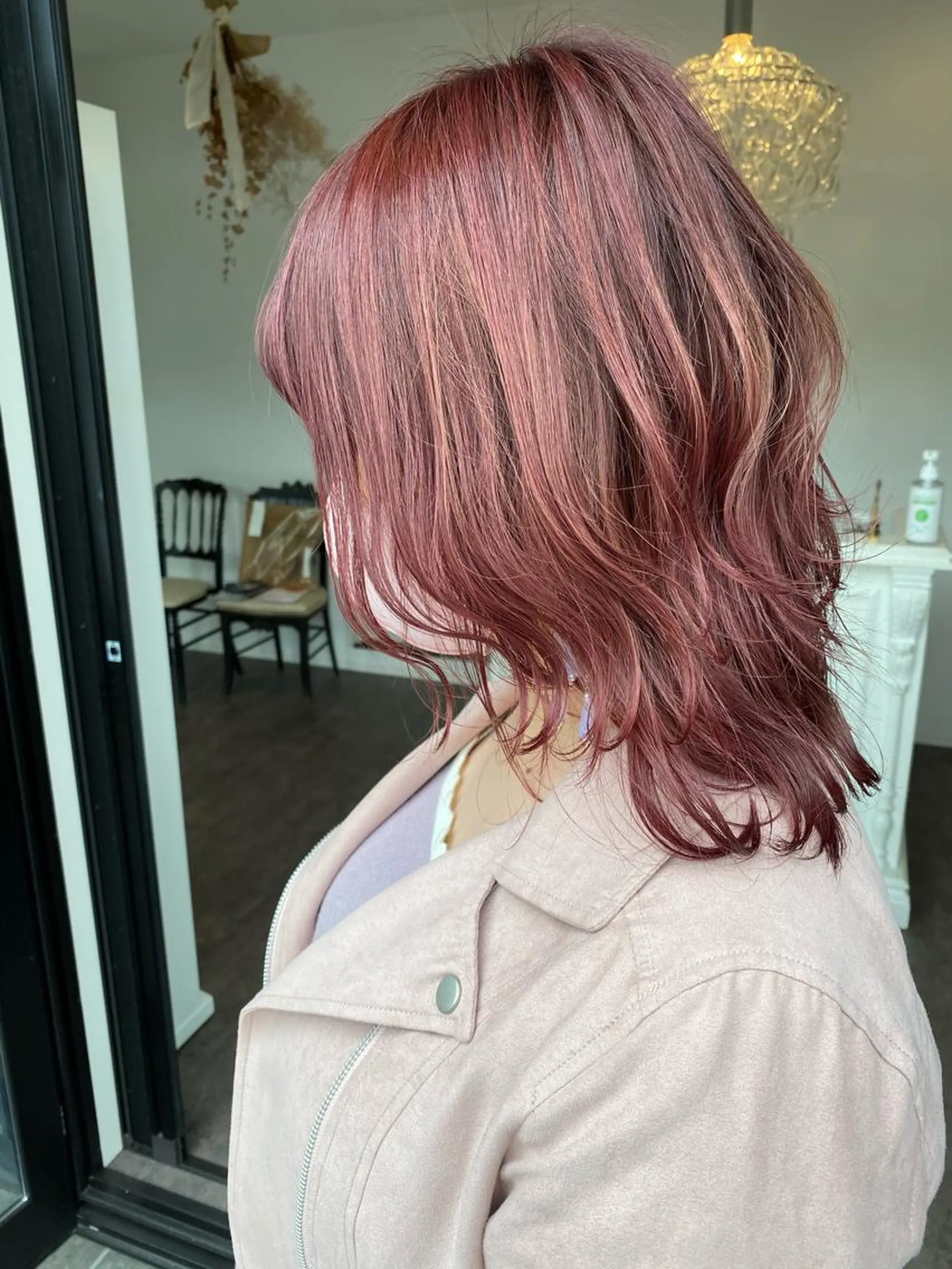 セミロング カット ヘアカラー トリートメント 成松 勇治のヘアスタイル