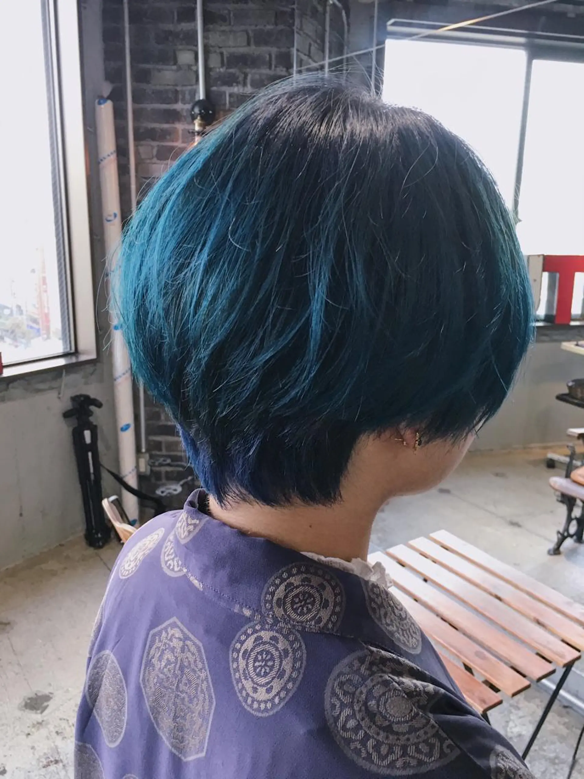 ショート カラー ヘアカラー トリートメント 代表 中島貴志のヘアスタイル