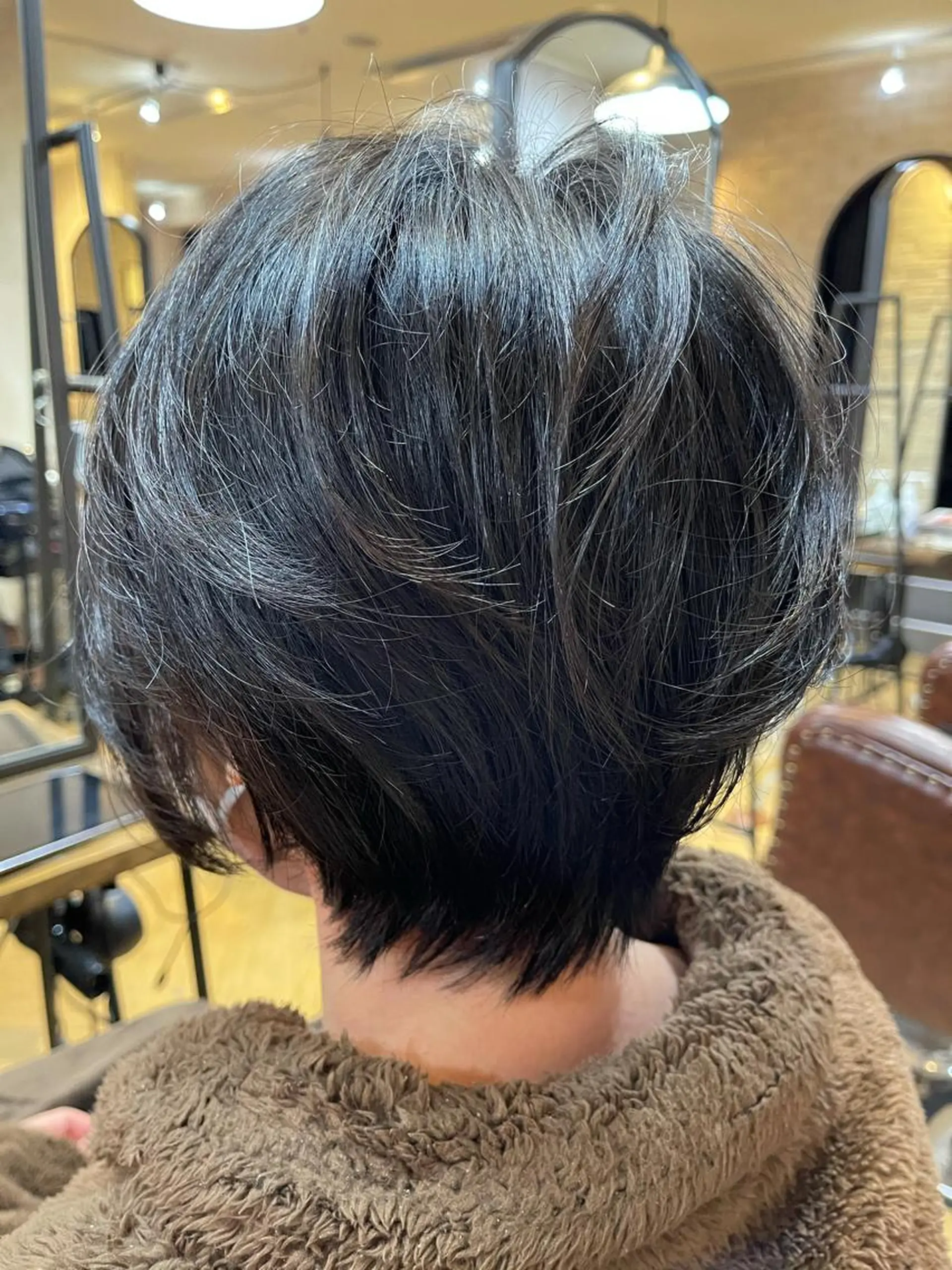 ショート 丸みショート くびれヘア ショートヘア antica YOSHIのヘアスタイル