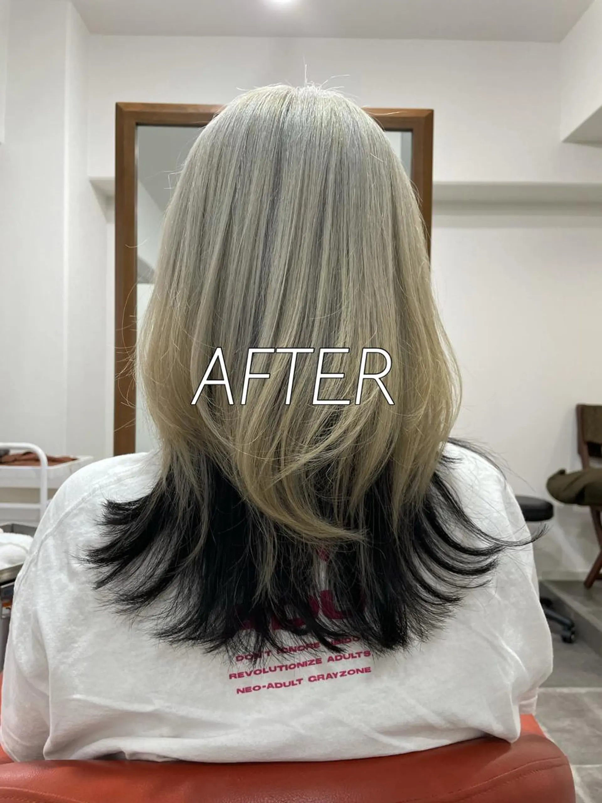 ミディアム カラー カット ヘアカラー 森田 一平のヘアスタイル