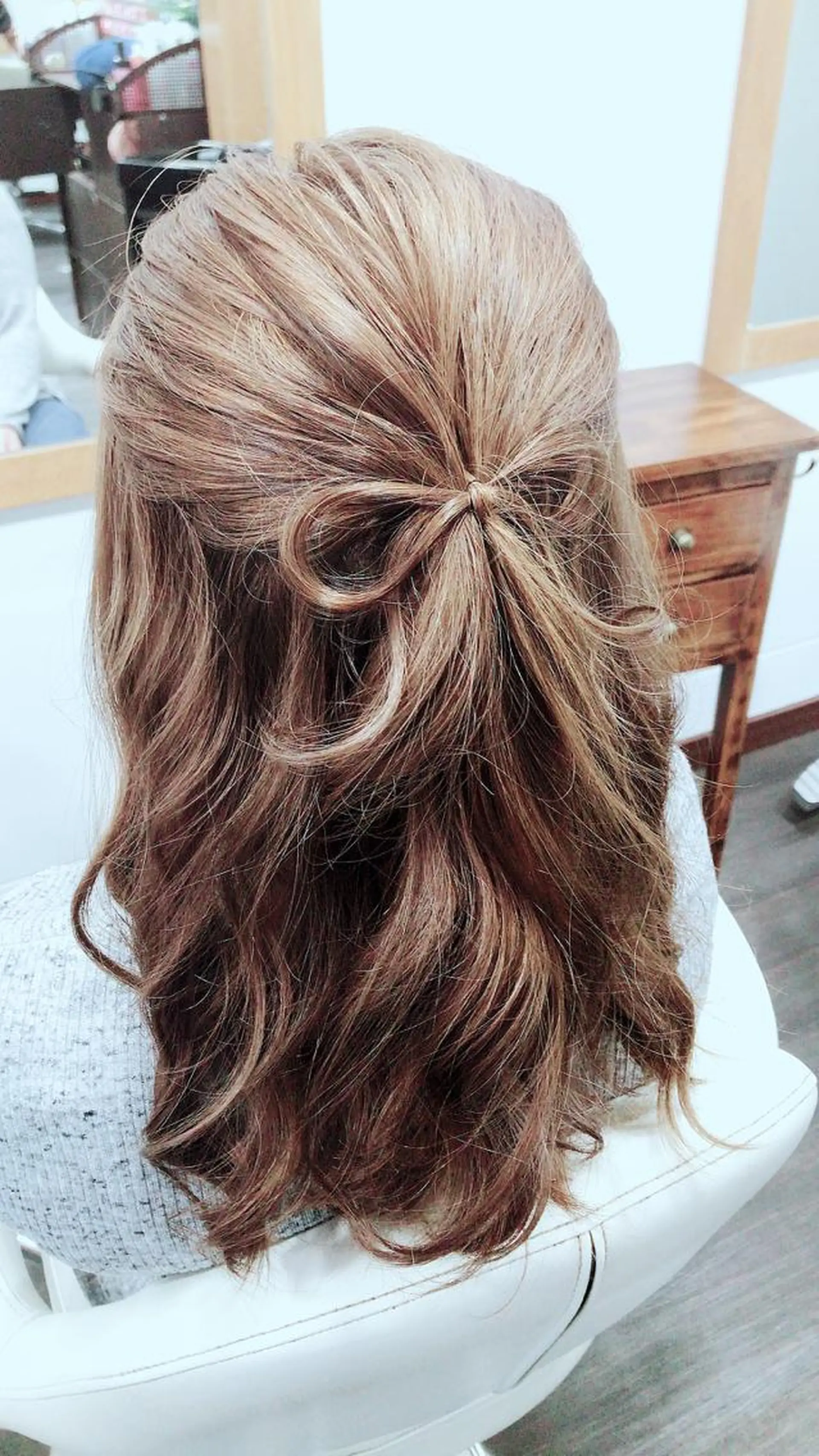 ヘアアレンジ ヘアセット☆ 髪質改善カラー☆まいのヘアスタイル