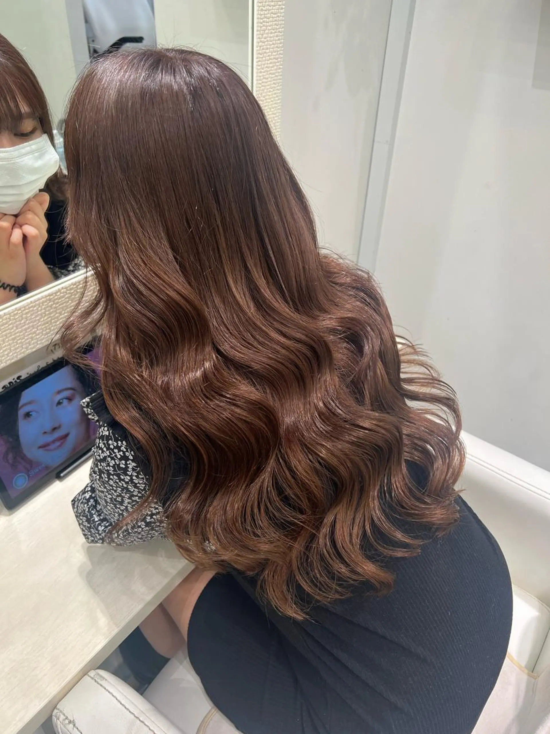 ロング カラー Lapis 池袋店所属・MASHIRO 🩵Lapis池袋店のヘアスタイル