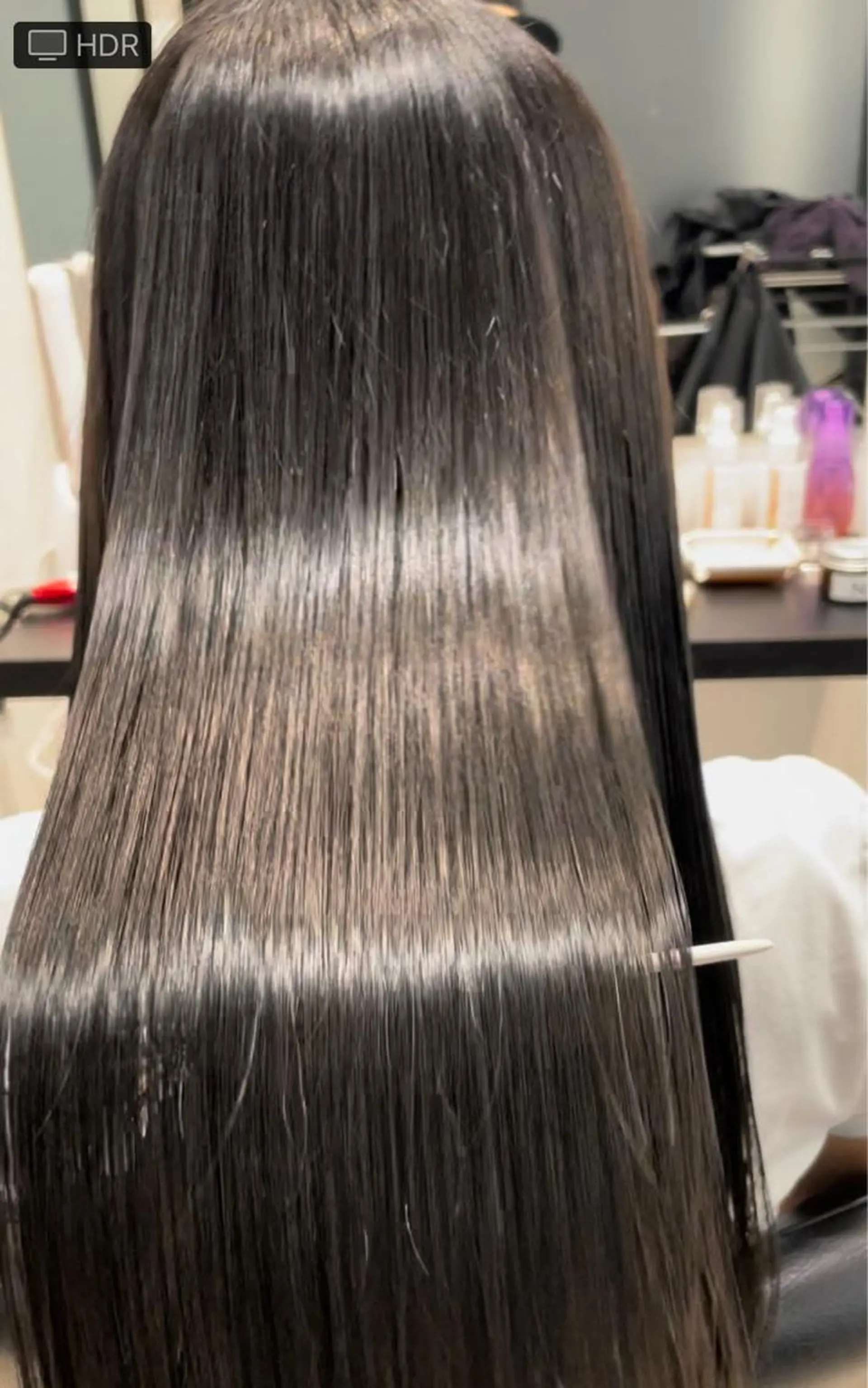ロング カラー アッシュ アッシュグレー 髪質改善 トリートメント カット ヘアカラー トリートメント SALOWIN梅田　　サロウィン所属・美髪/縮毛矯正特化/ 髪質改善/KJのヘアスタイル
