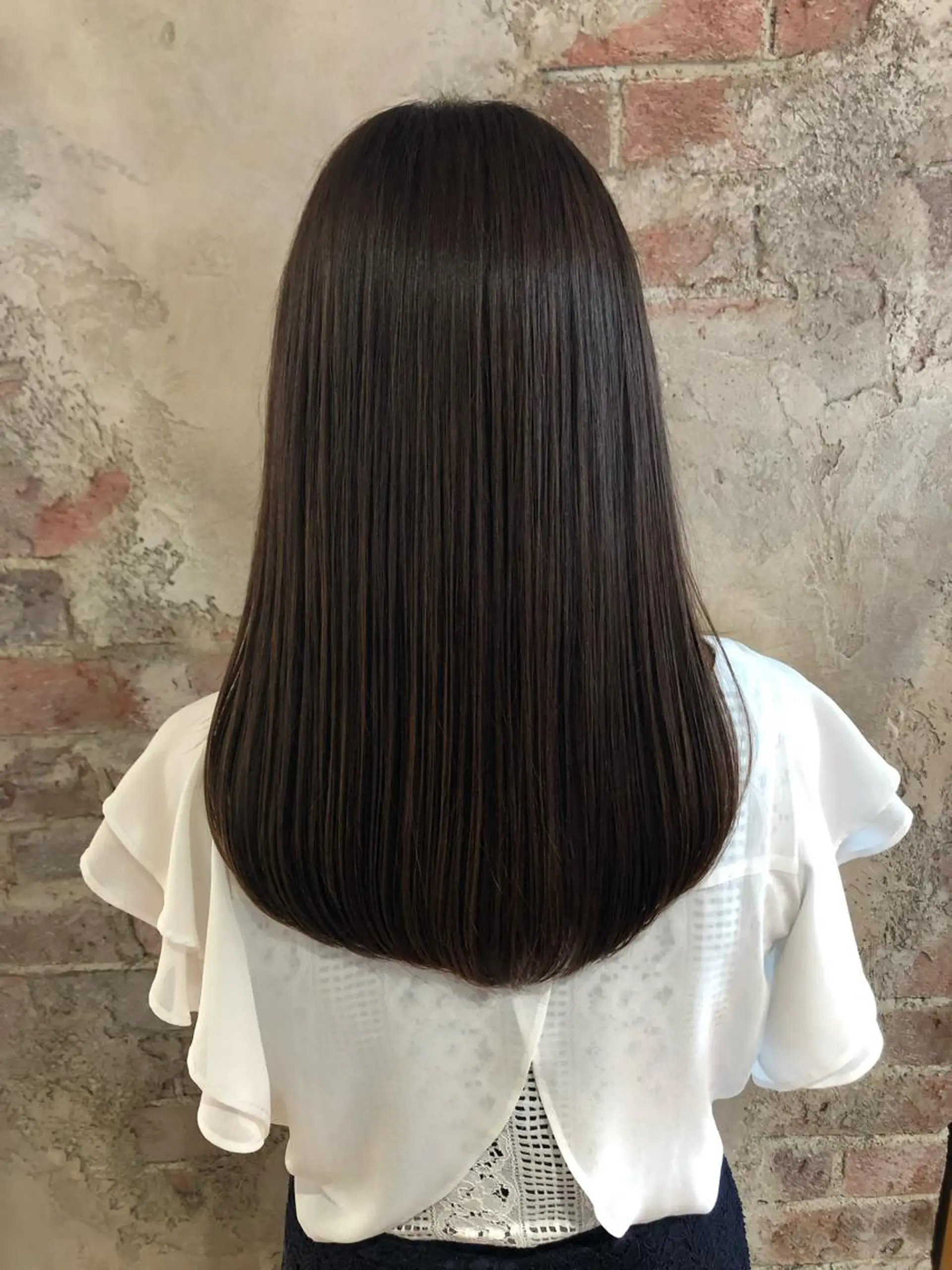 セミロング On所属・新宿　ショート・ボブ カットモデル募集のヘアスタイル