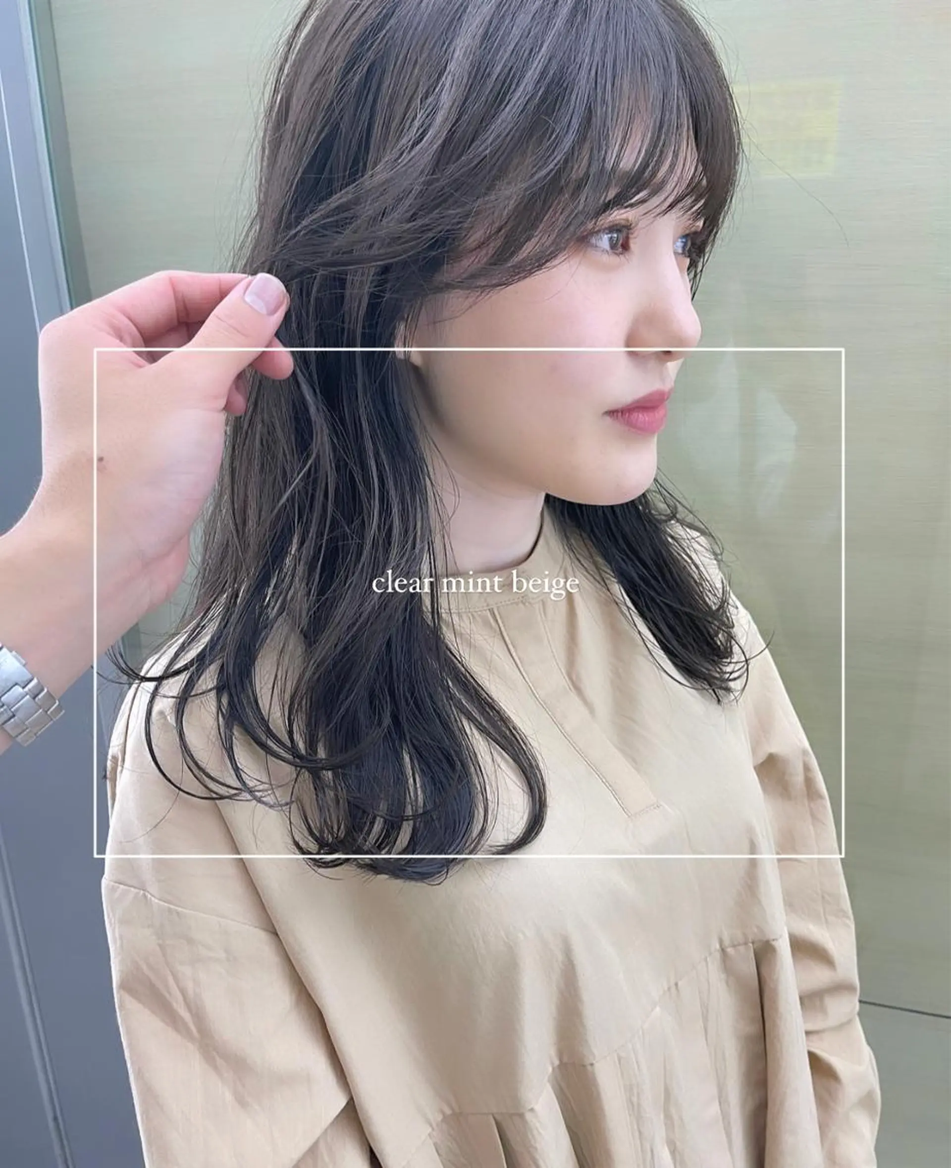 セミロング カラー カット モテ髪支持率NO.1 KENJIROのヘアスタイル