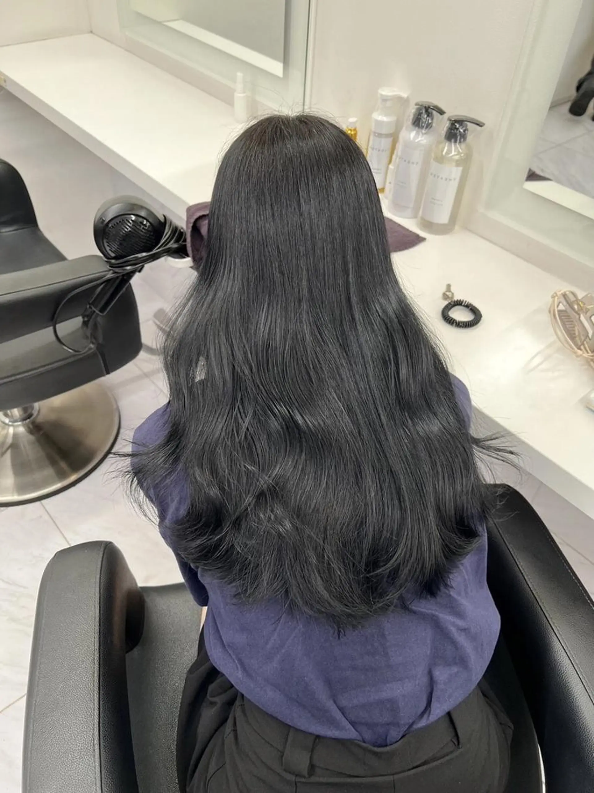 カラー 🇰🇷韓国っぽ 透明感🇰🇷胡海のヘアスタイル