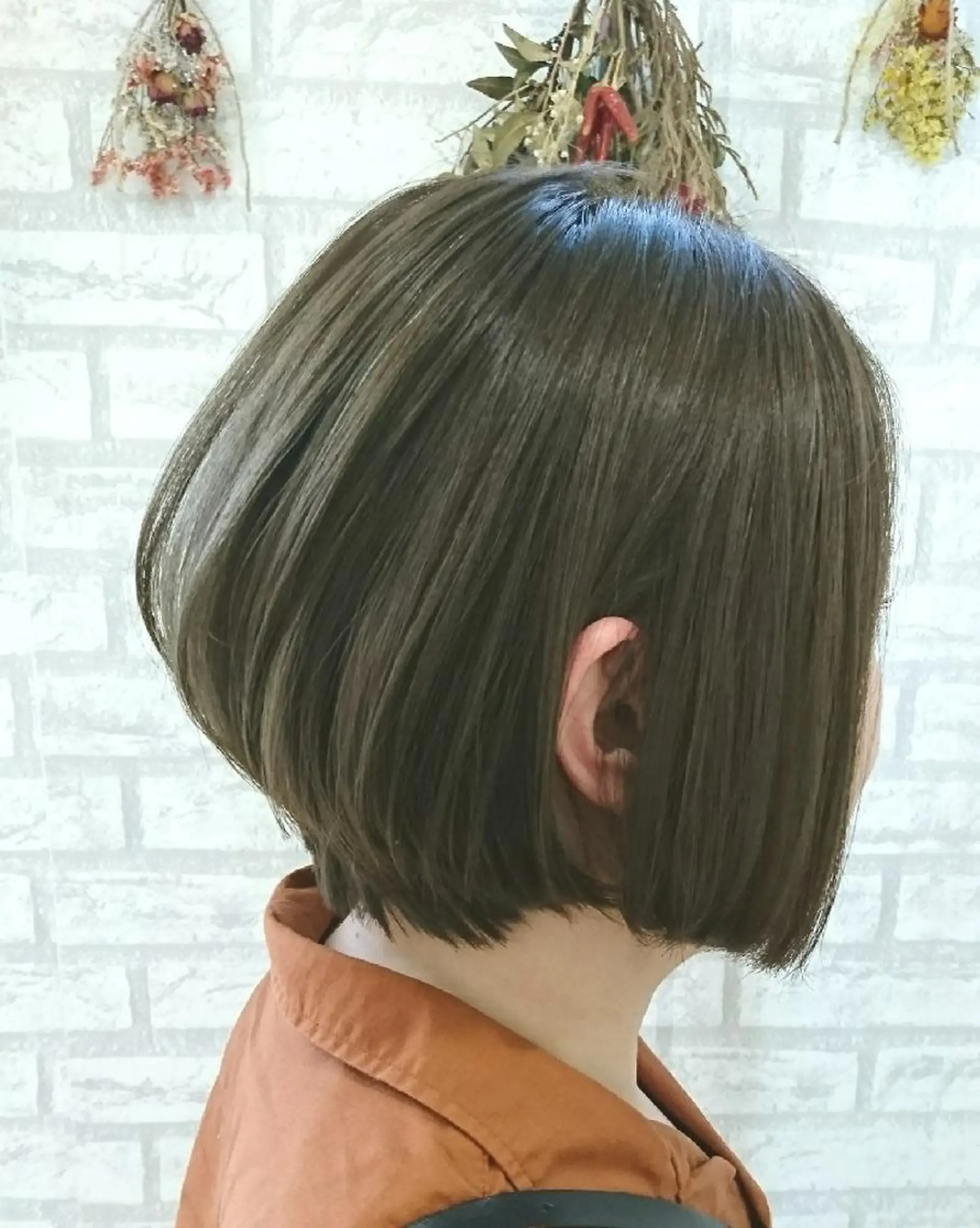 カラー ショート グレージュ カーキグレージュ カット ヘアカラー ＊Cielo＊ 佐藤 幸世のヘアスタイル