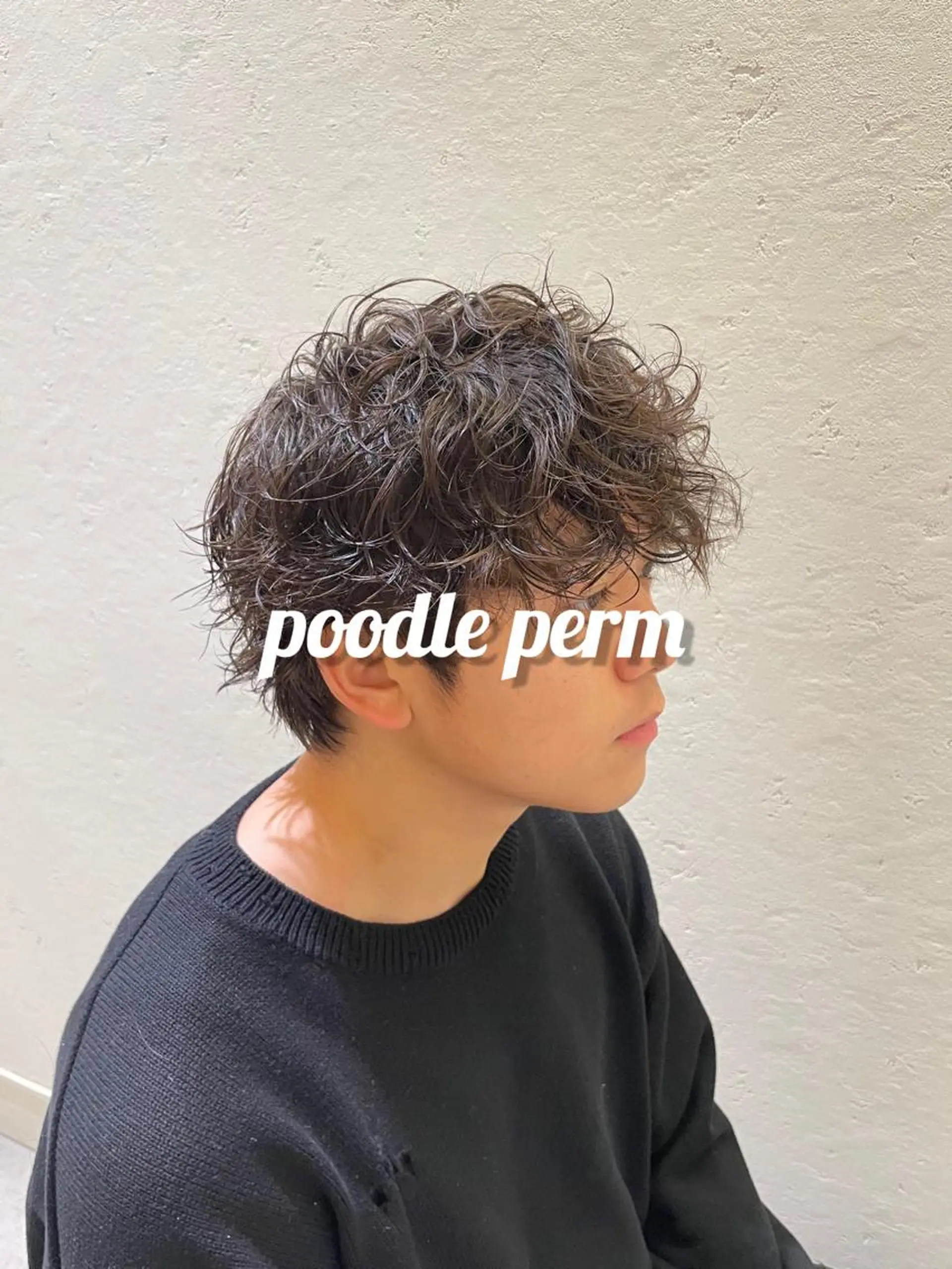 ショート パーマ ツイストスパイラルパーマ 似合わせカット ウルフカット プードルパーマ スパイラルパーマ BIRTH by Happiness所属・【メンズ専門】 古田 隆悟のヘアスタイル