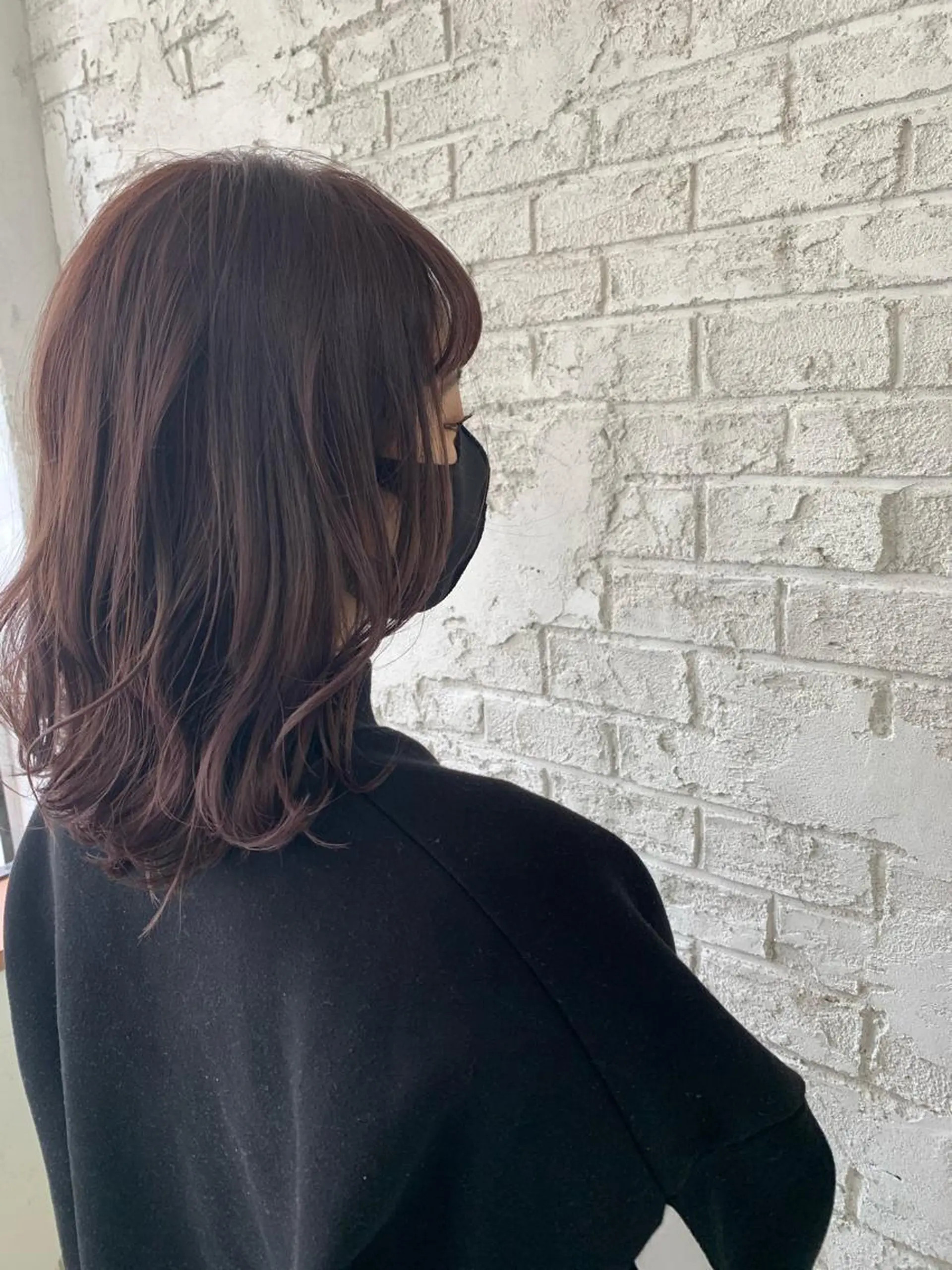 ミディアム カラー パープルカラー ブリーチ特化 ハイトーンRYOYAのヘアスタイル