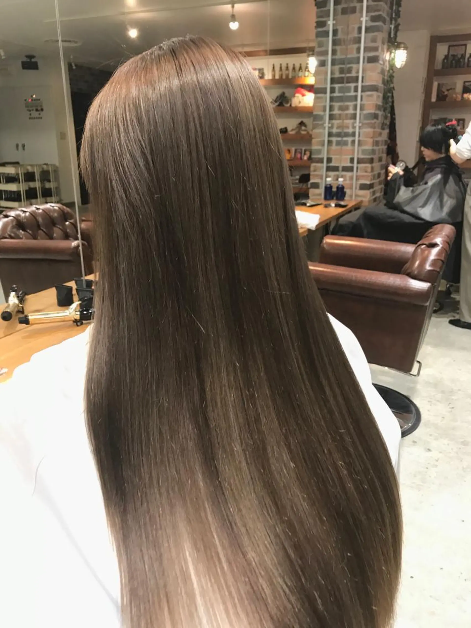 ロング カラー パーマ ヘアアレンジ メンズ キッズ カット 縮毛矯正 トリートメント Forest. -髪質改善-のヘアスタイル