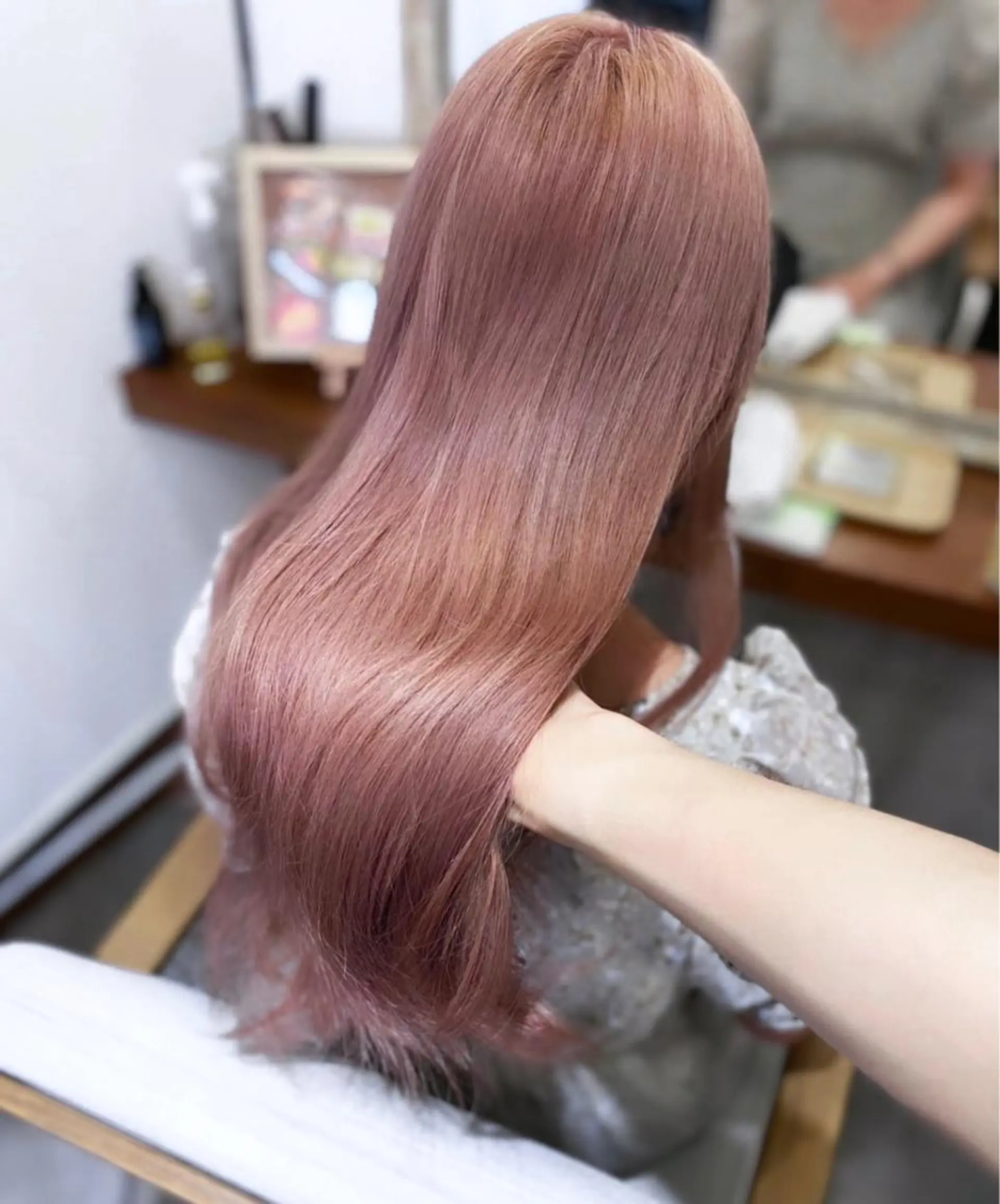 ロング ヘアカラー トリートメント THESALONS所属・🤍ブリーチカラー /寄田龍樹🤍のヘアスタイル