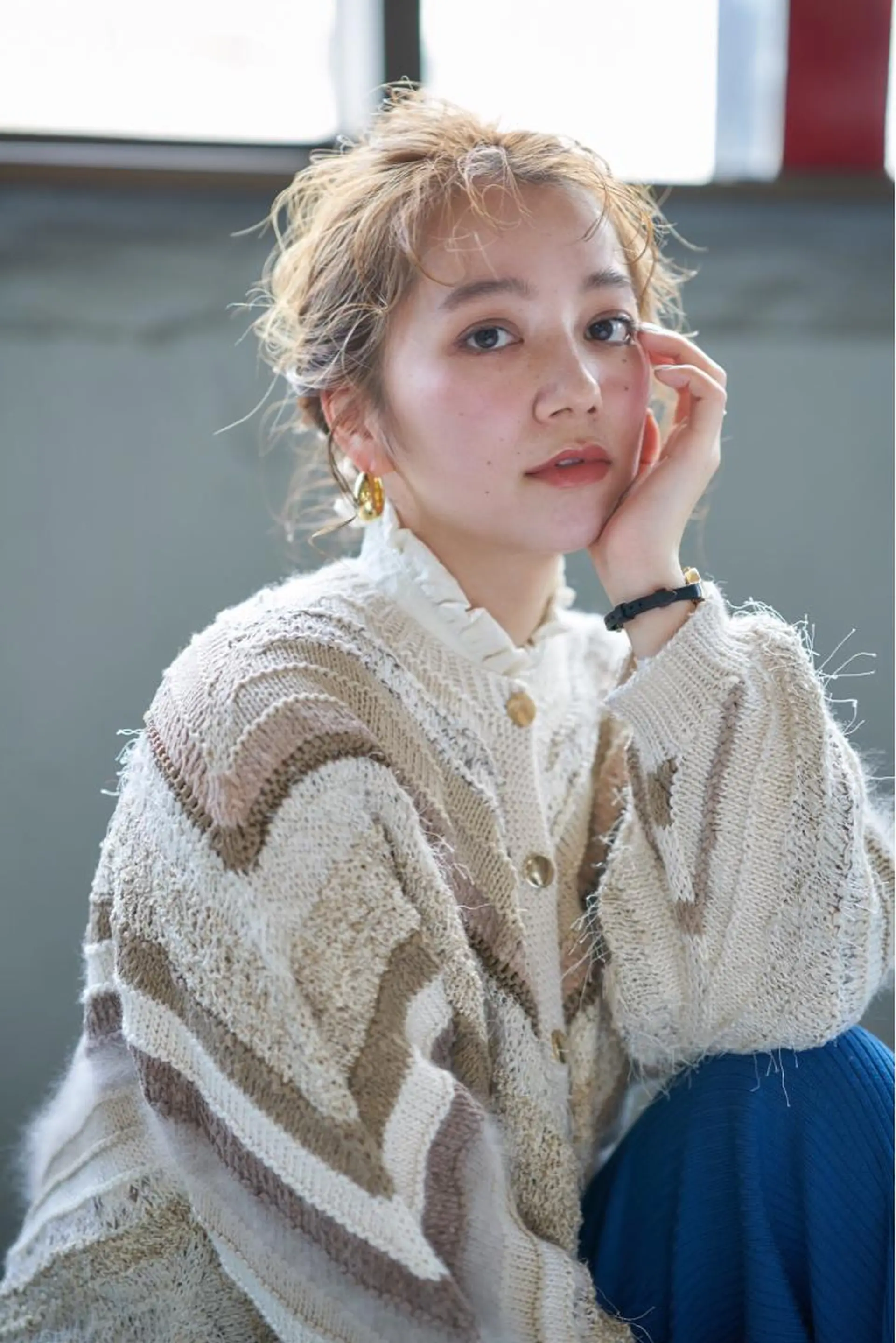 ロング カラー ヘアアレンジ joli【ジョリ】所属・mayu ☺︎のヘアスタイル