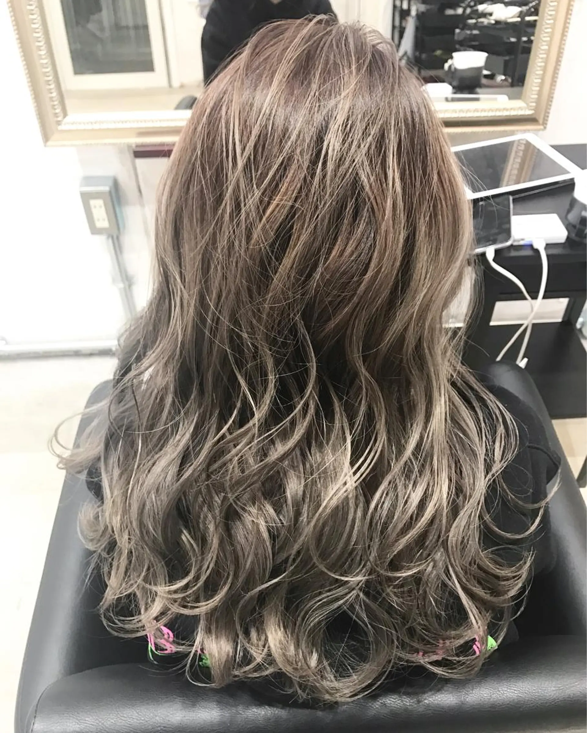 ロング カラー ヘアアレンジ BANK'S hair所属・💐ケラチン 髪質改善寺坂雄飛💐のヘアスタイル