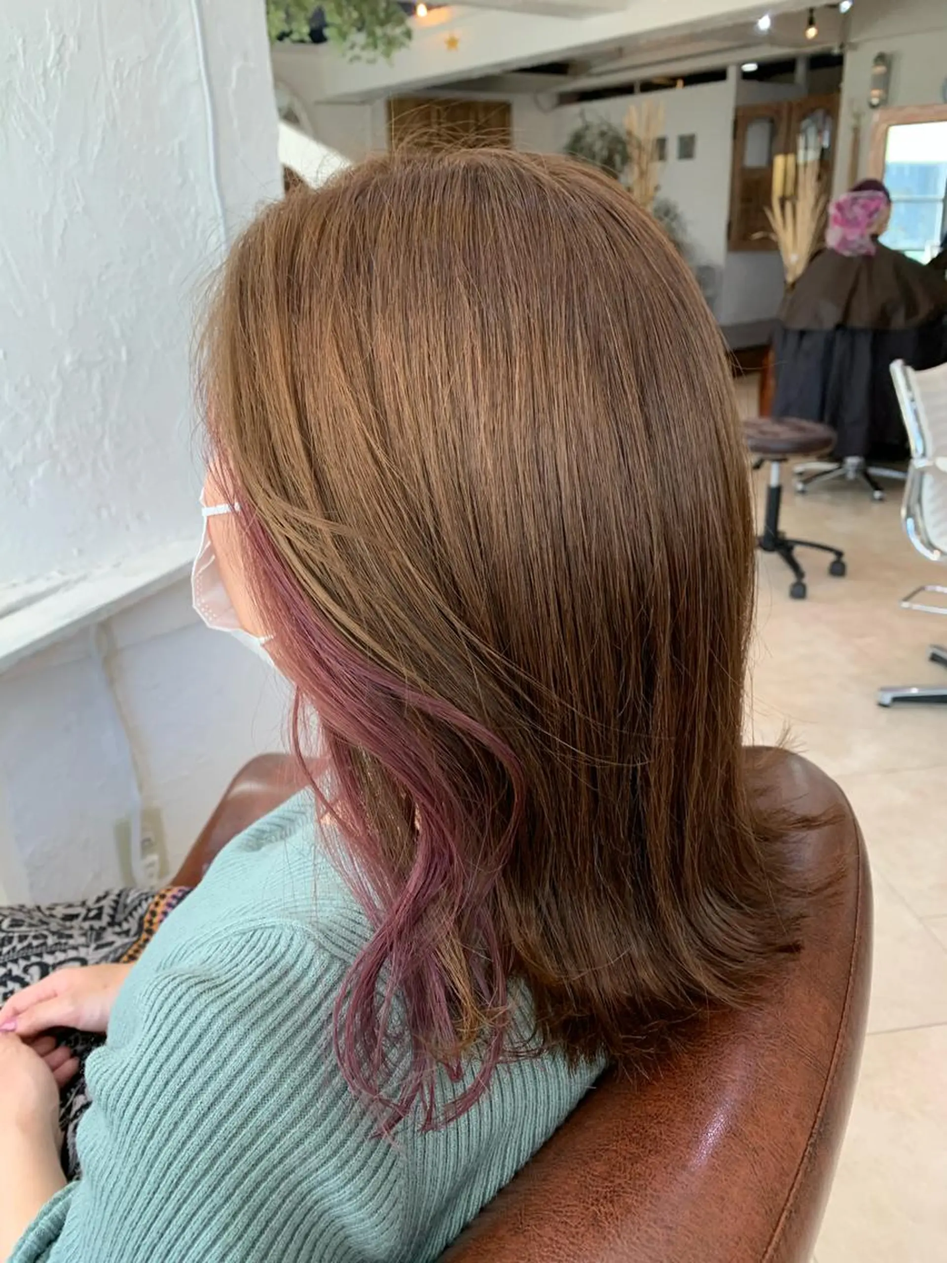ミディアム 💛ハイトーン💛 りむのヘアスタイル