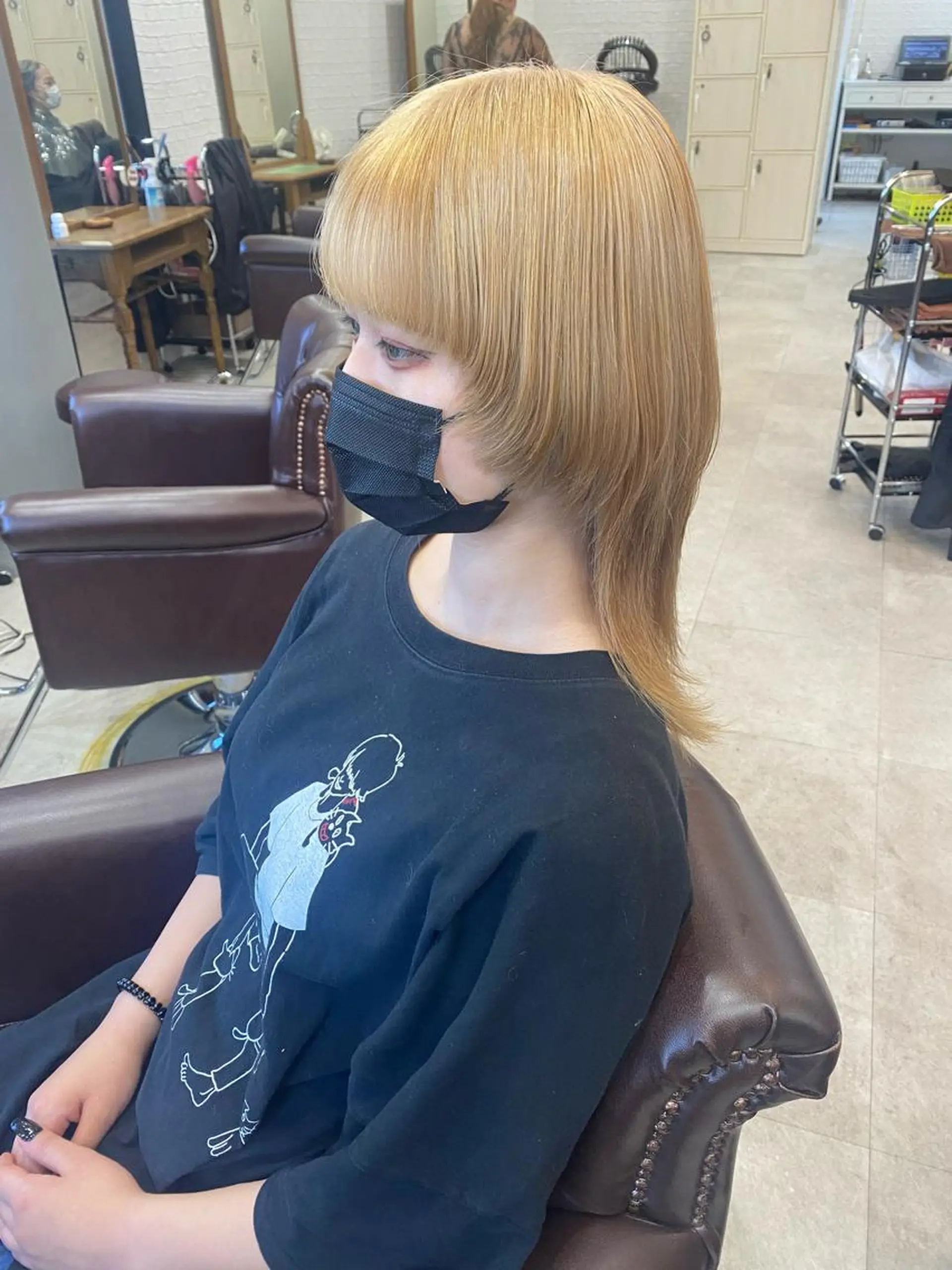 ミディアム Rubik's茶屋町 MARINのヘアスタイル