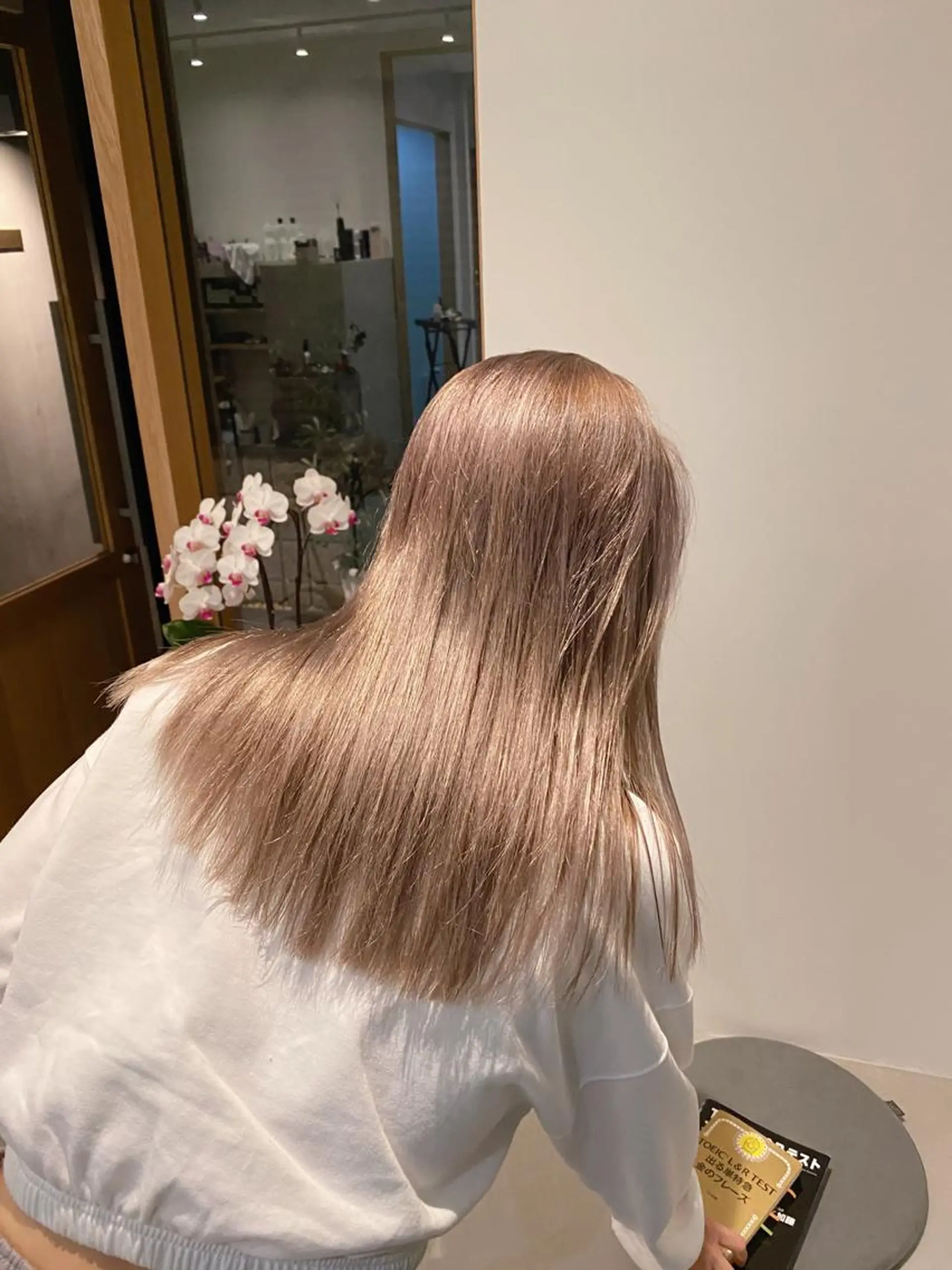 ロング カラー 綺麗で可愛い艶カラー カワモトユウキのヘアスタイル
