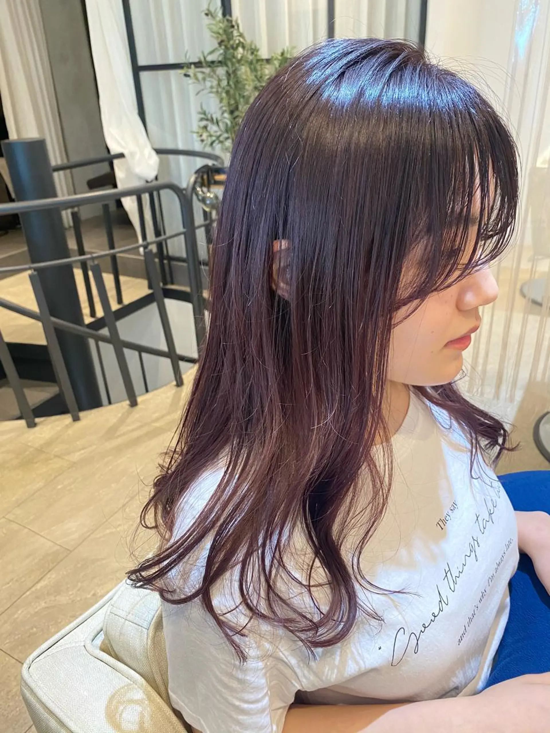 ロング パーマ AUBEHAIRpeony所属・山形酸性ストレート 古川✂︎のヘアスタイル