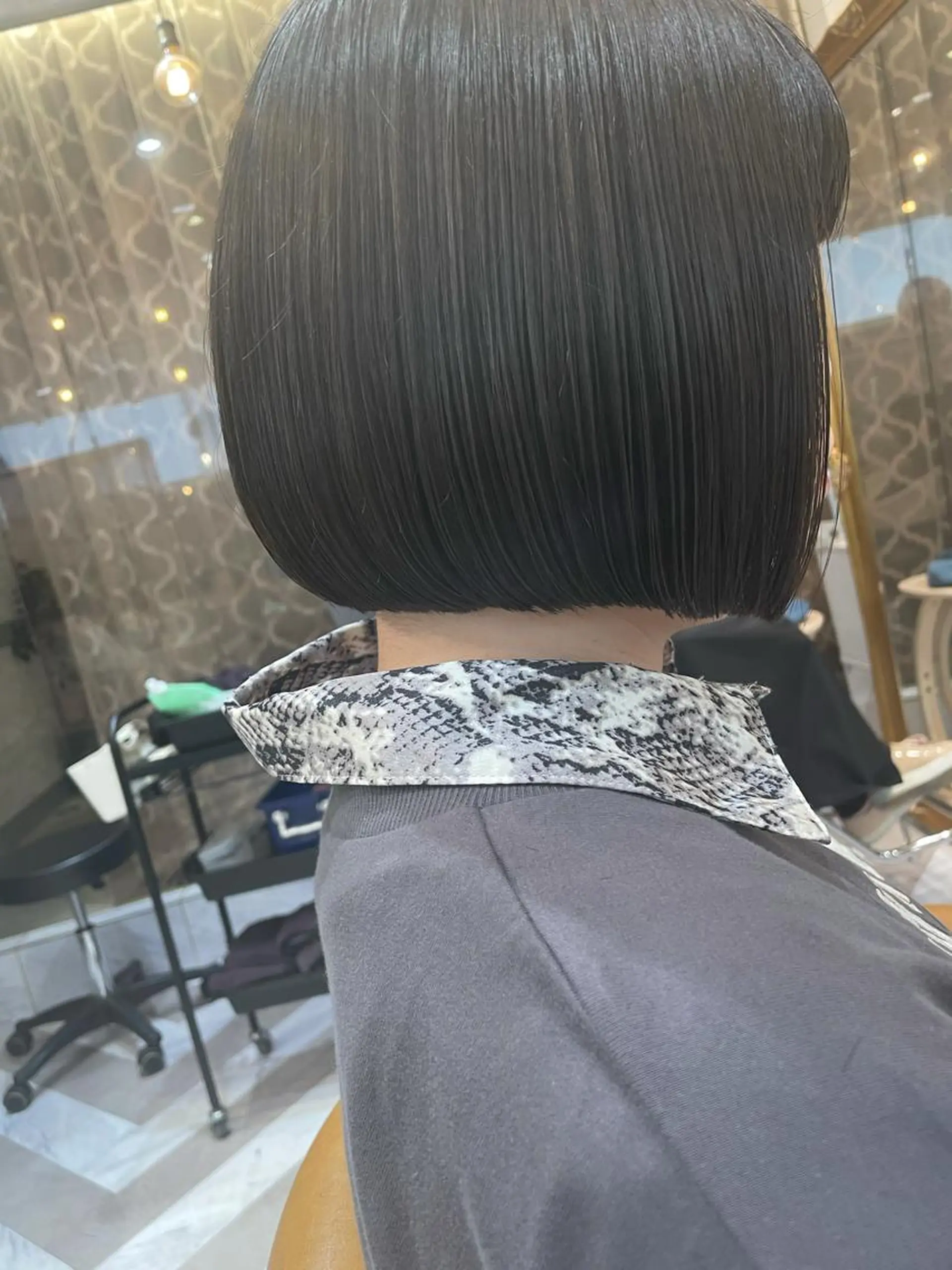 ショート ボブ 本田 奈穂美のヘアスタイル