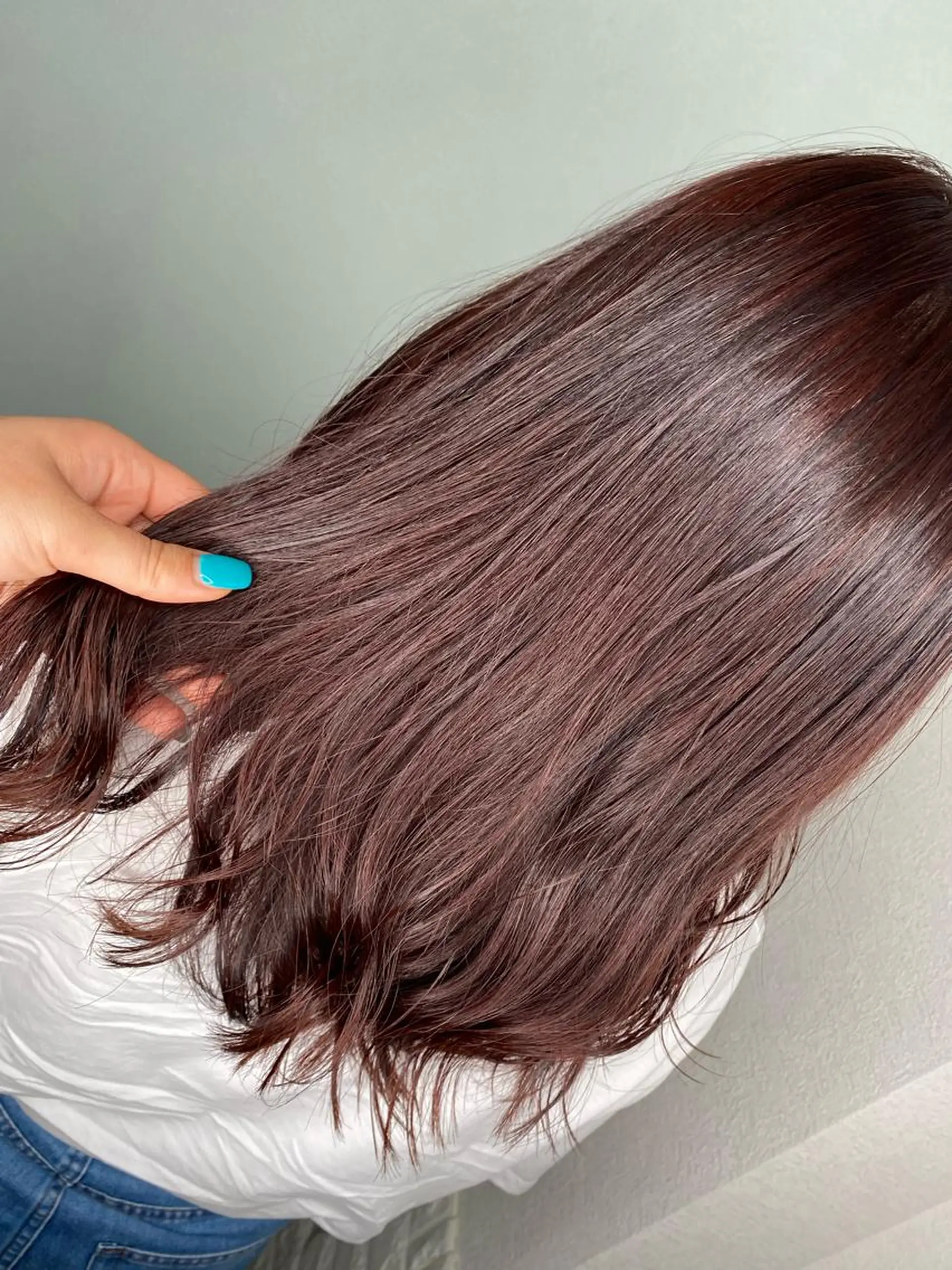 ロング トリートメント 大久保 愛のヘアスタイル