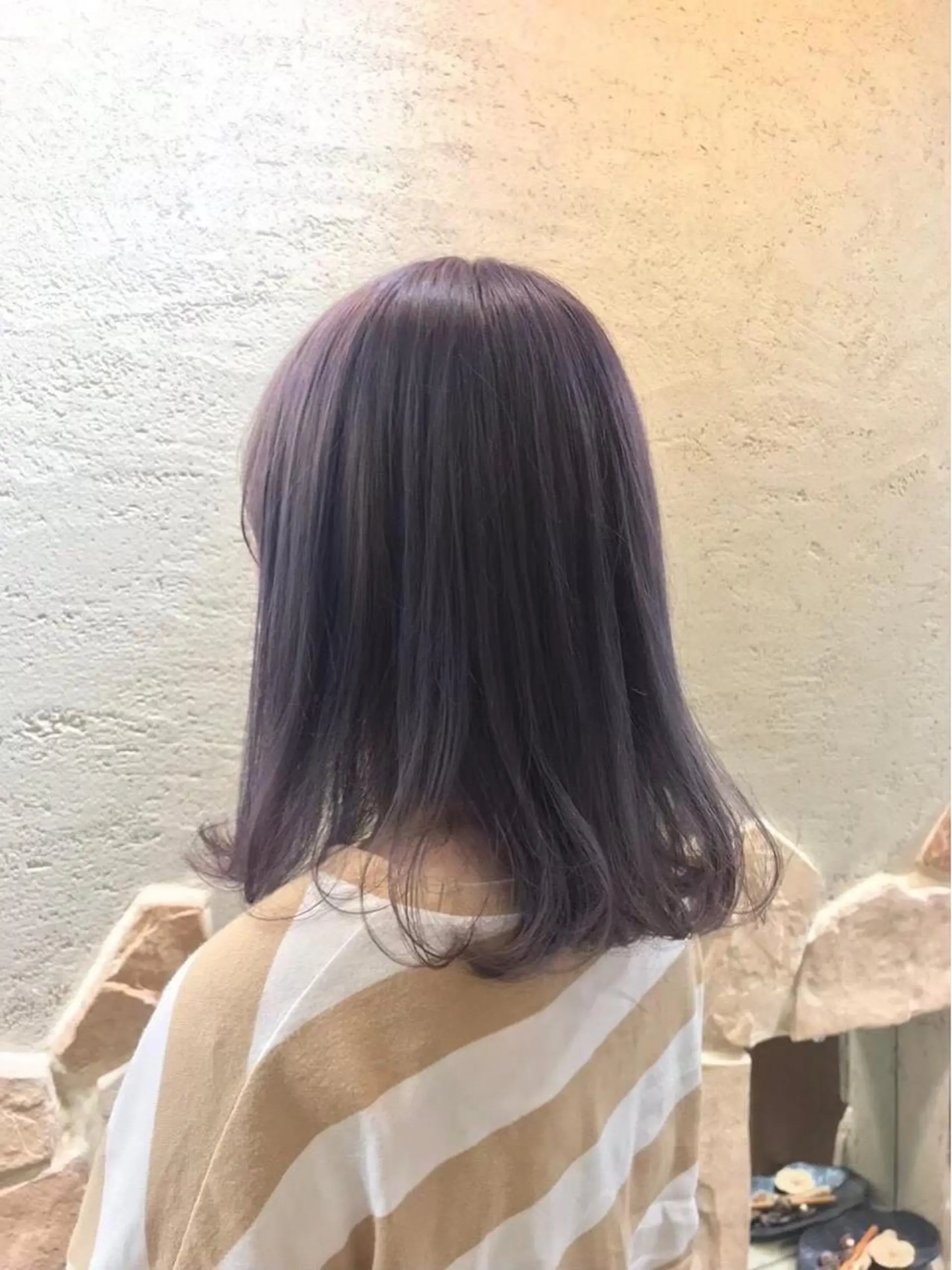セミロング カラー カット 🌟秋葉原🌟 松永勝之のヘアスタイル