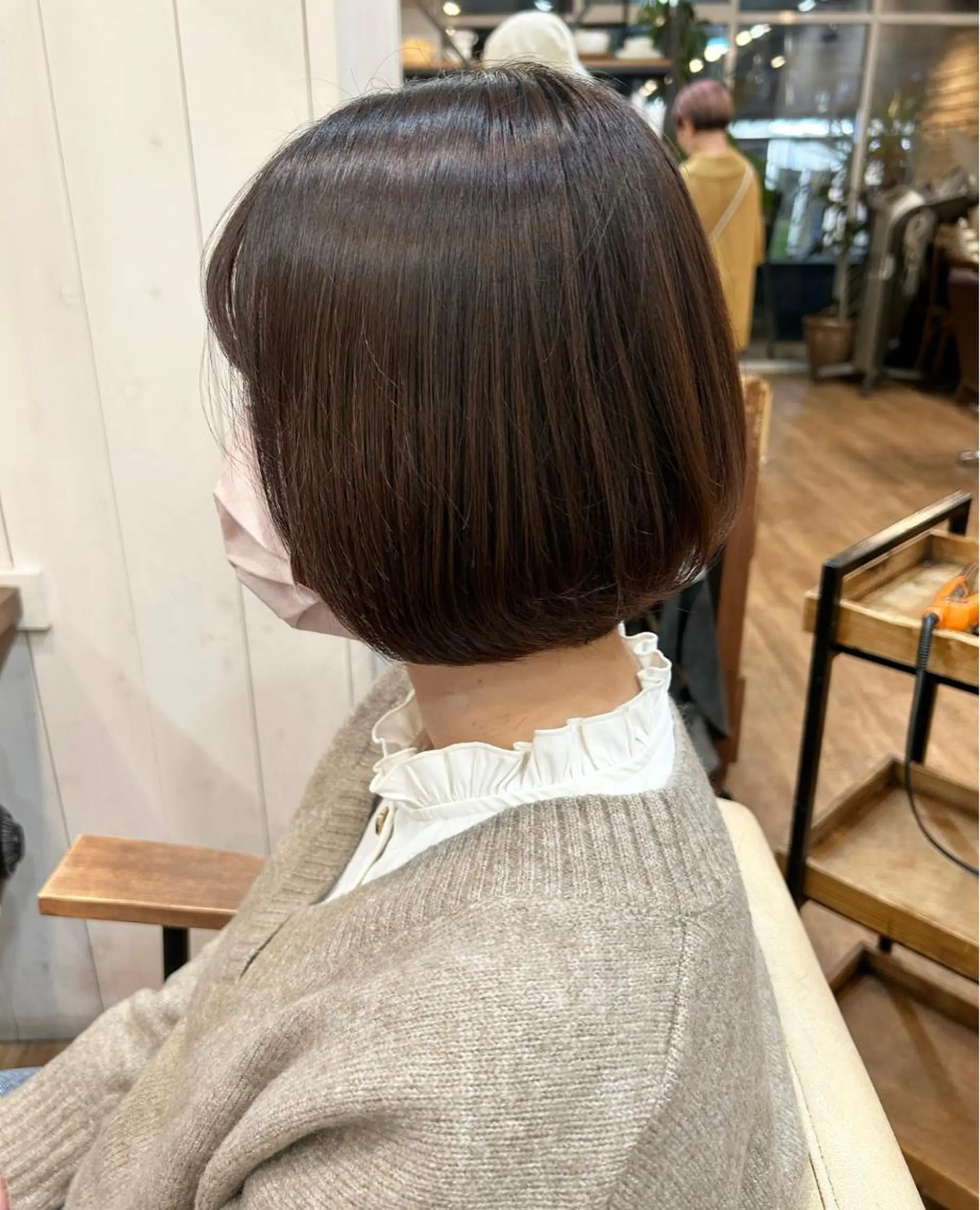 ミディアム ボブ ゆうき あすかのヘアスタイル