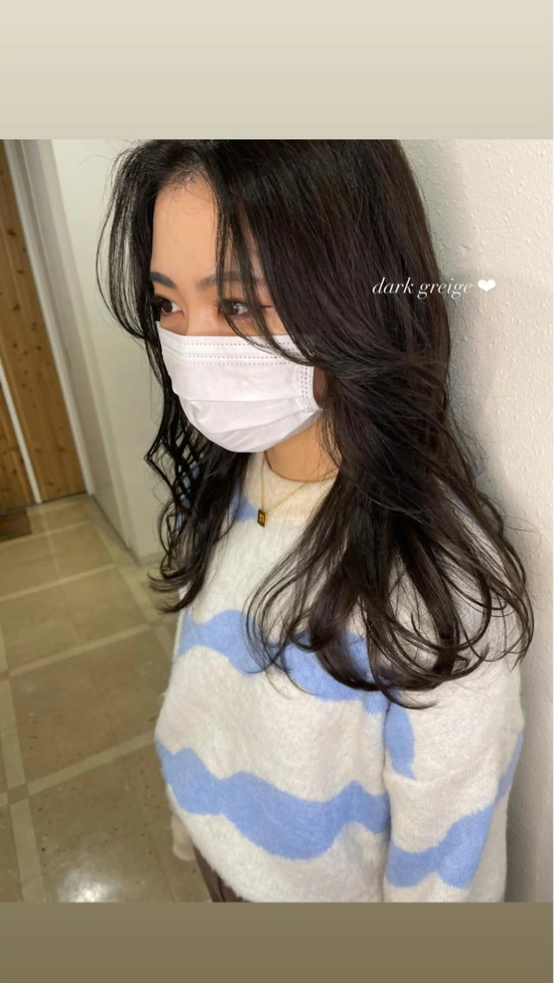 ロング オルチャンヘア カット 韓国 / 中国ヘア 🦋Noniのヘアスタイル