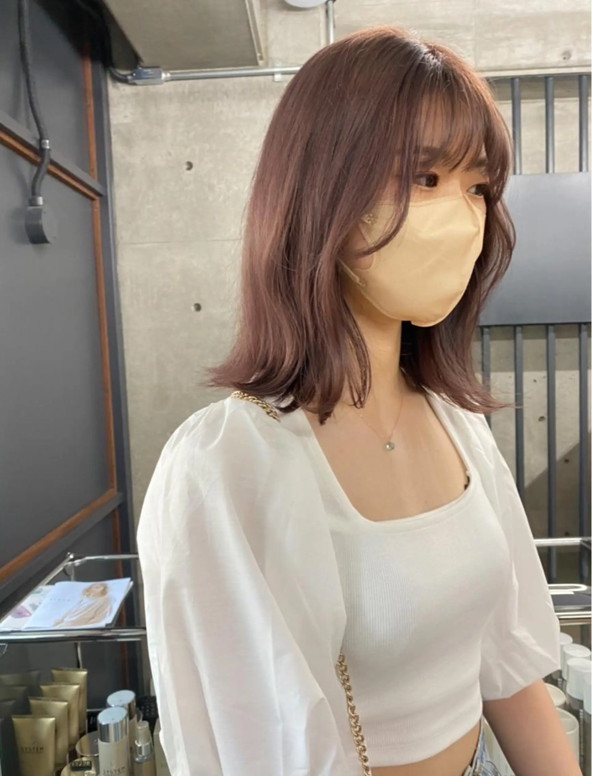 セミロング SALOWIN下北No.R店所属・୨୧柔らかいカラー nozomi ୨୧のヘアスタイル