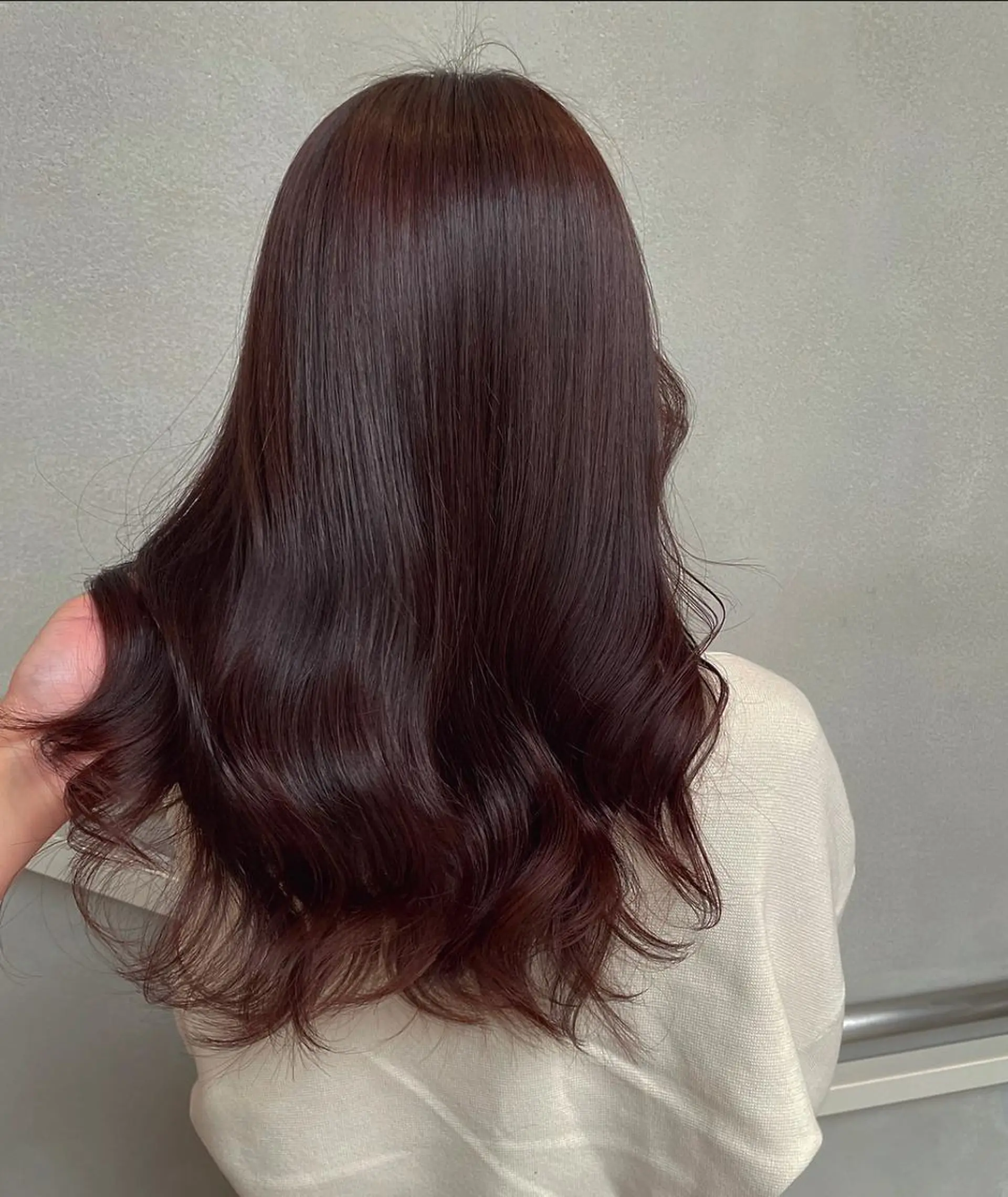 ロング カラー ブリーチ ブリーチなしカラー ピンクカラー 沖縄/ヘアアレンジ /ナカノのヘアスタイル