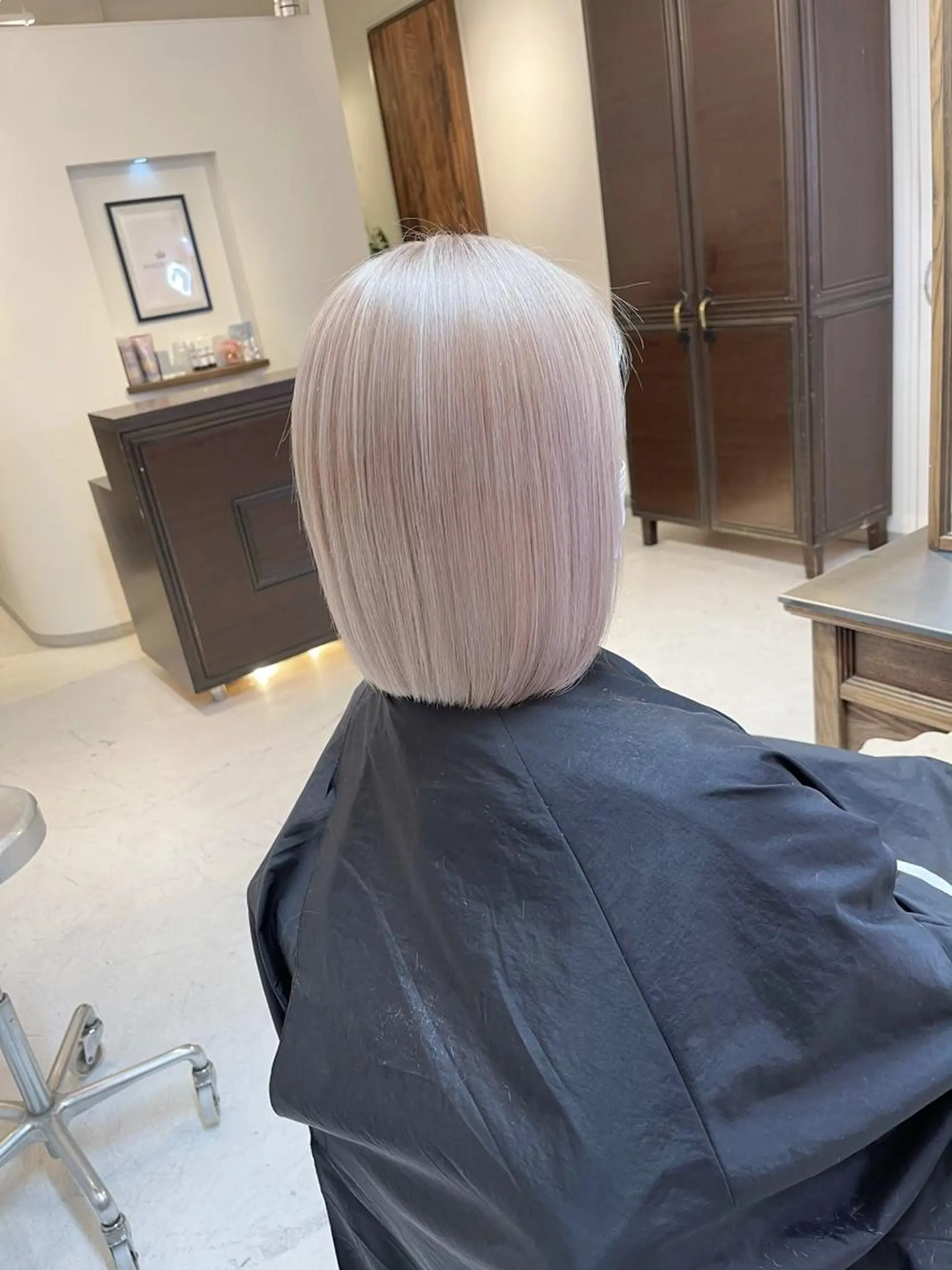 ミディアム カラー カット ヘアカラー トリートメント MARDI GRAS 蘭丸のヘアスタイル