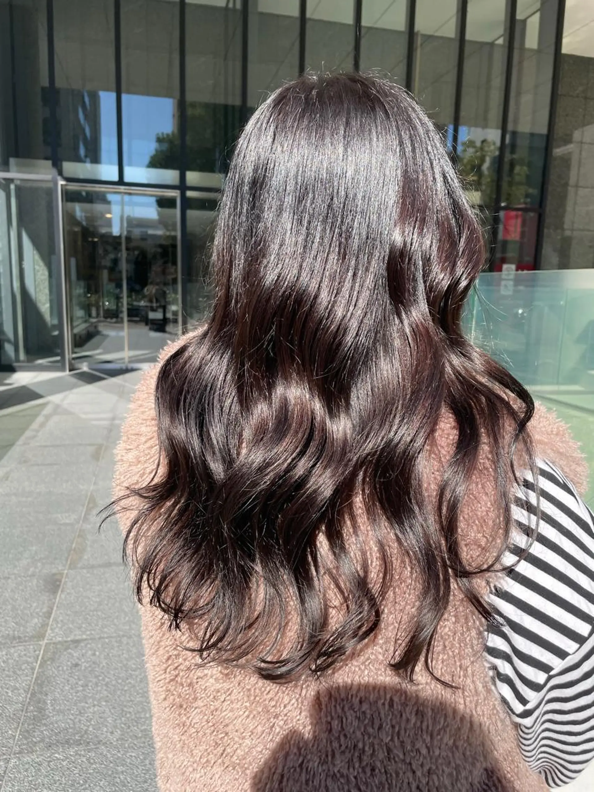 ロング カラー 柳沼 帆伽のヘアスタイル