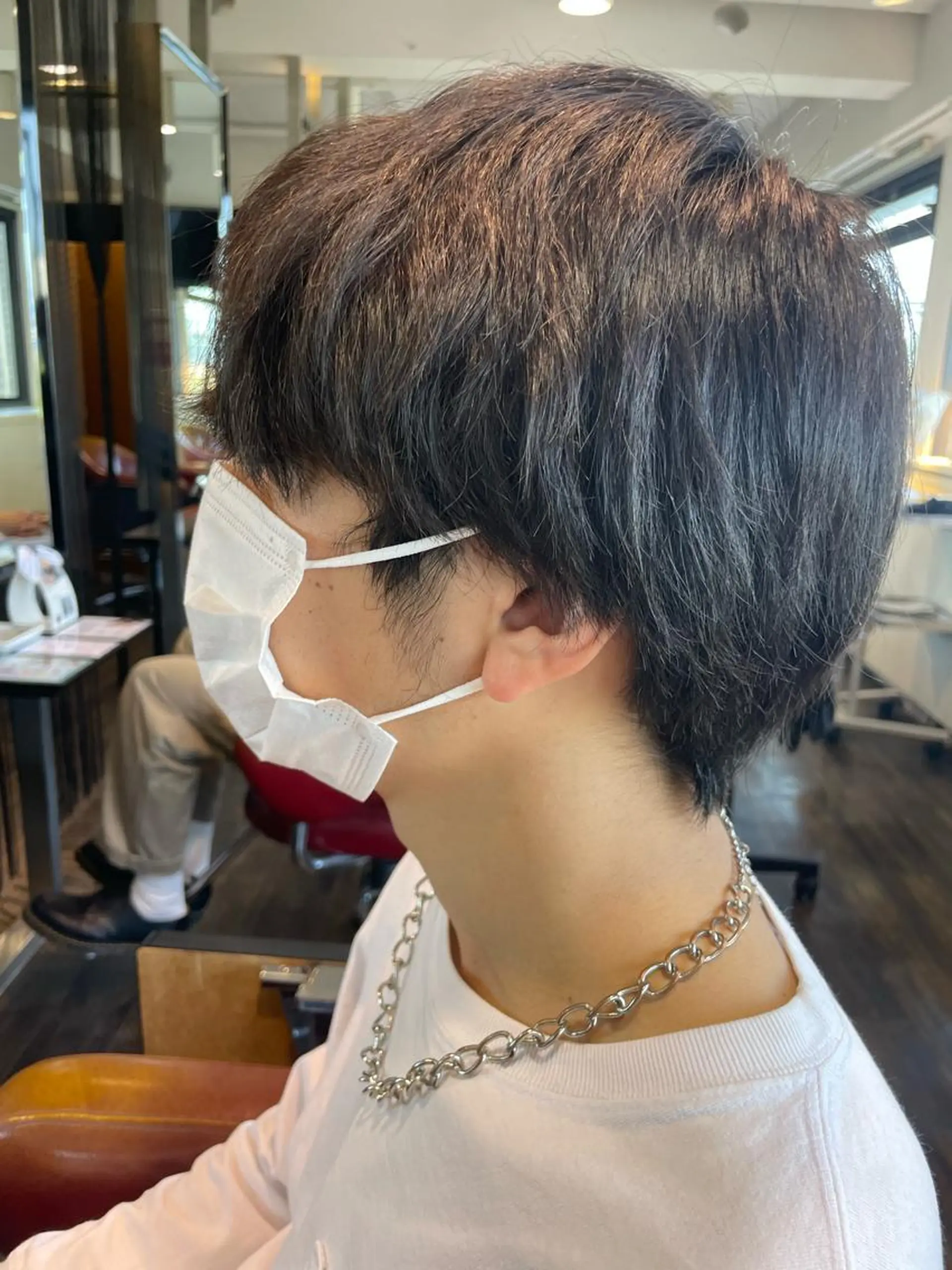 ショート メンズ マッシュ カット 佐藤 綾郁のヘアスタイル