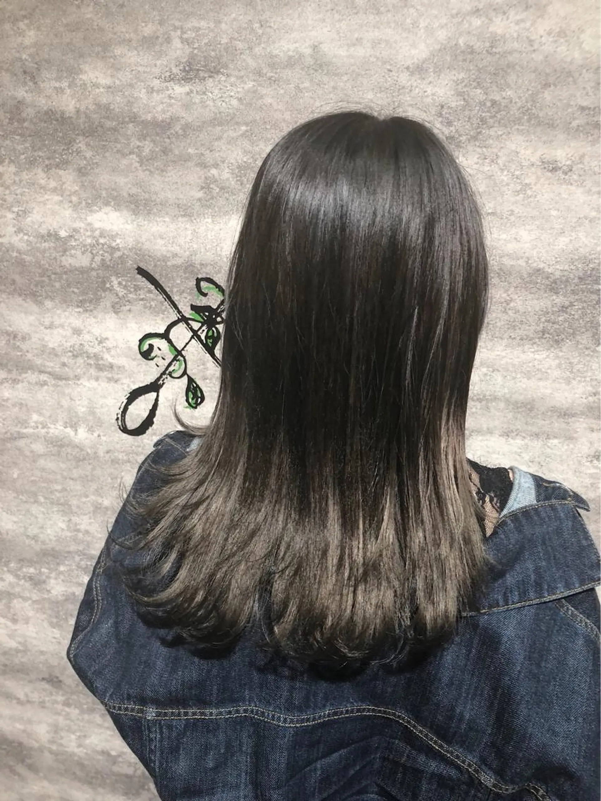 ミディアム カラー ブルーカラー ブルージュ 💈Blanco💈 カラー&ケア🌈のヘアスタイル