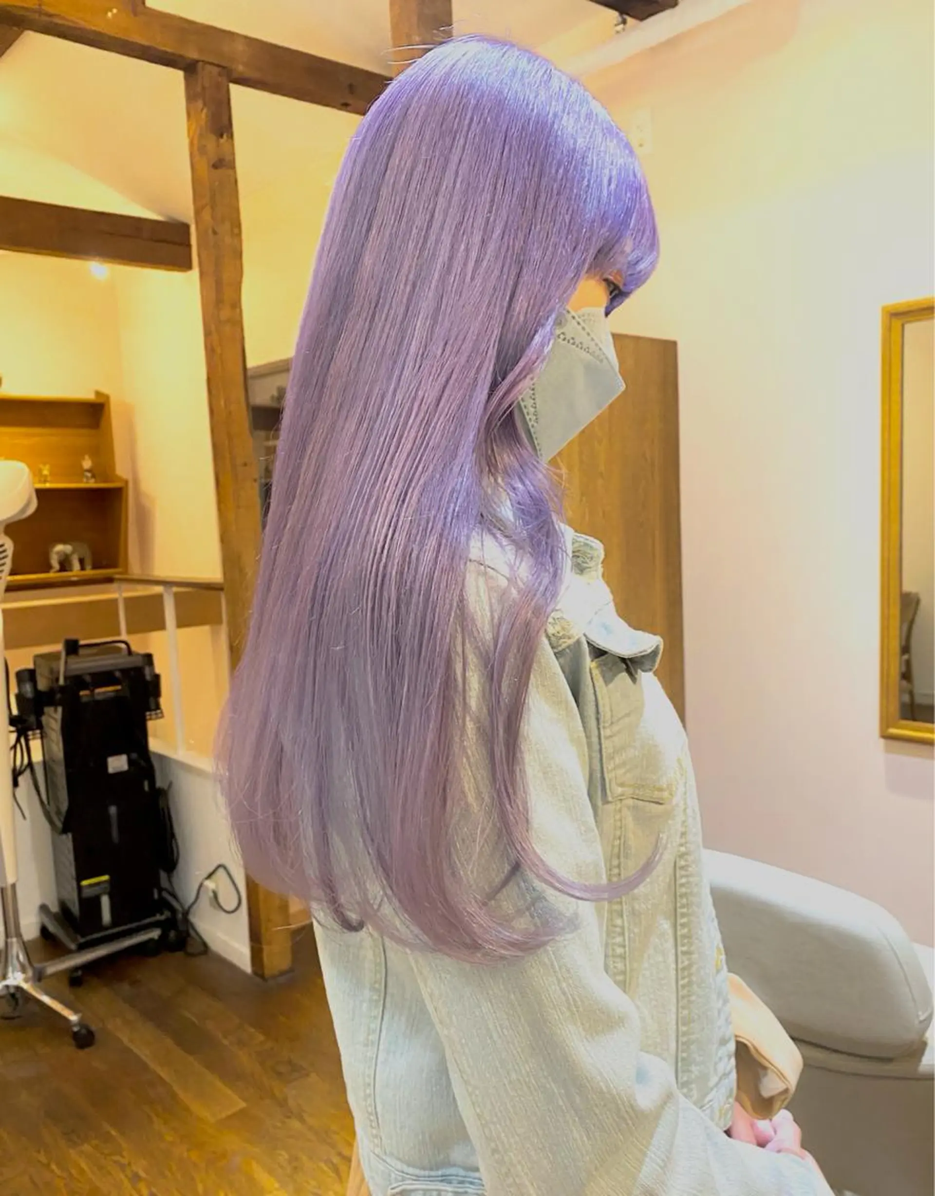 ロング カラー ラベンダーカラー パープルカラー ヘアカラー ハイトーン/デザイン hirokiのヘアスタイル