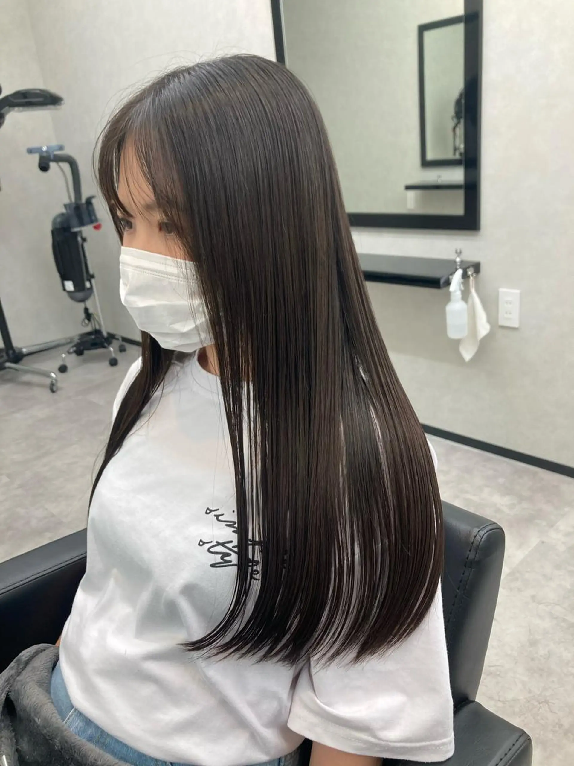 ロング カット 縮毛矯正 GINZA CAMINOIA 熊谷所属・鈴木 翔偉のヘアスタイル