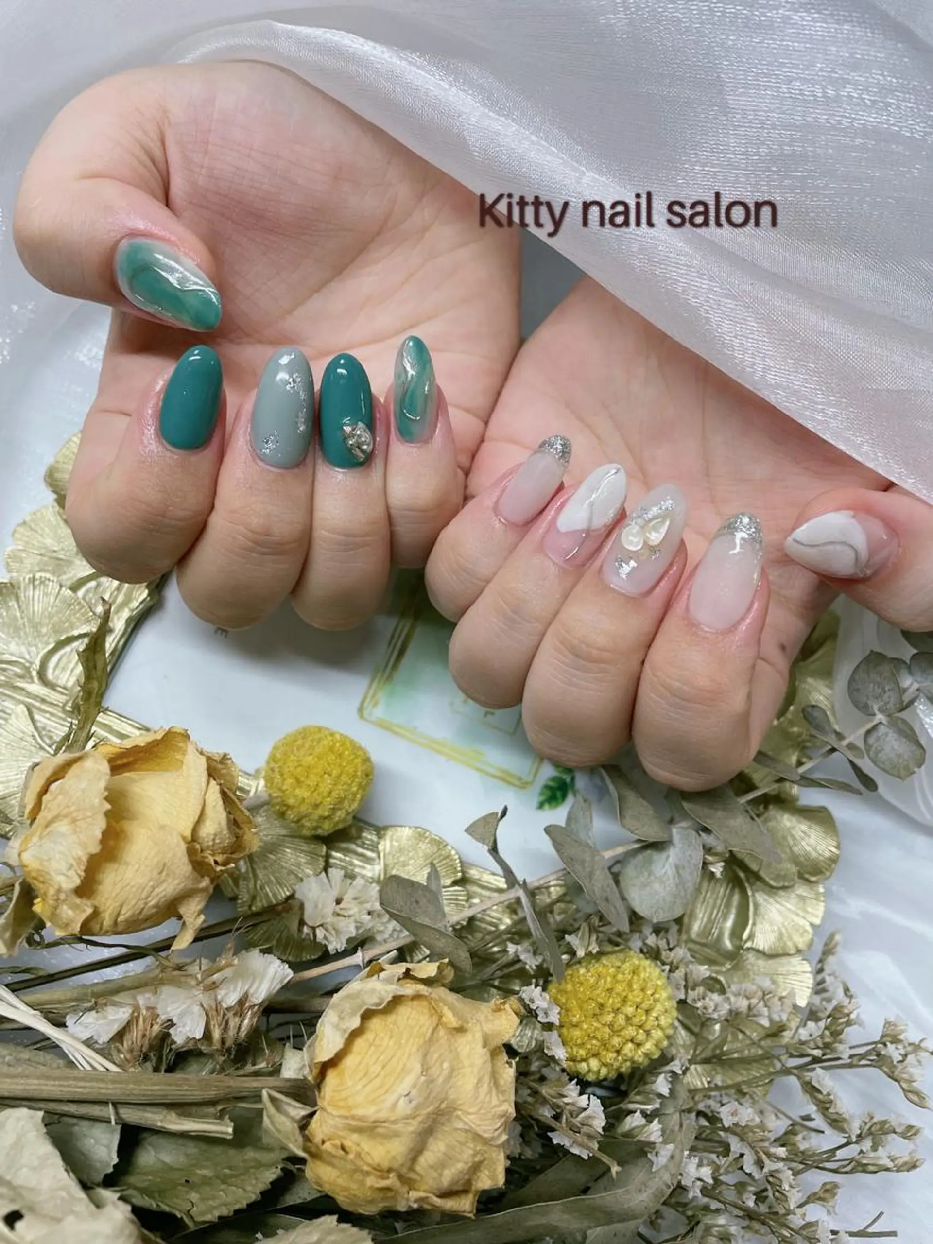 ネイル ハンドネイル kitty nail salonのネイルデザイン