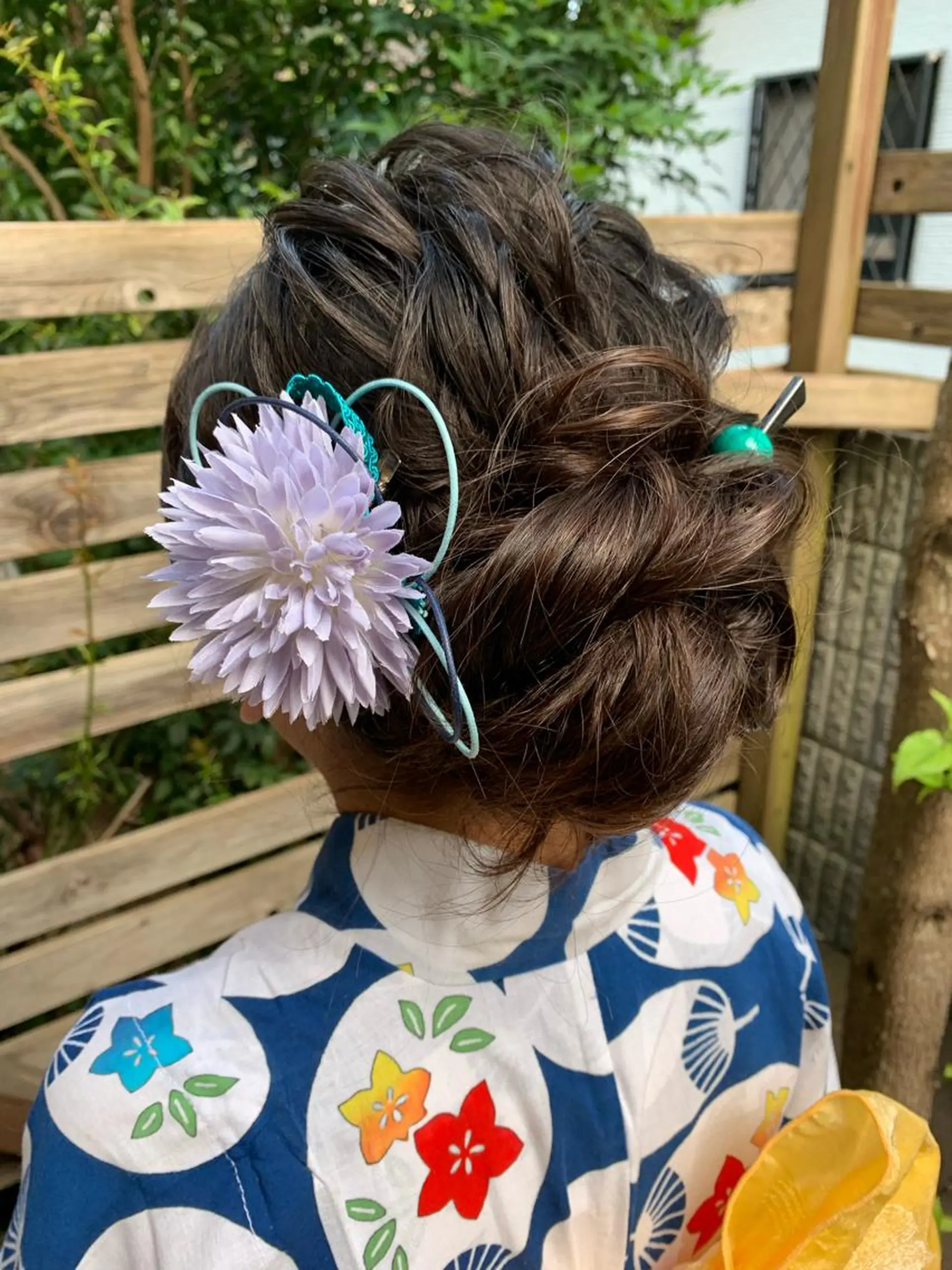 セミロング ヘアアレンジ キッズ BEAUTECONCIER柏所属・トレンドパーマ 加藤菜月のヘアスタイル