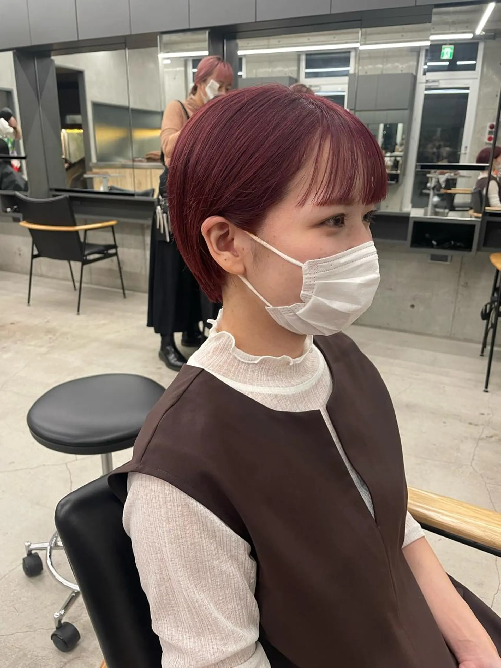 ショート カラー spooopy所属・🕊大垣 めぐみ🕊のヘアスタイル