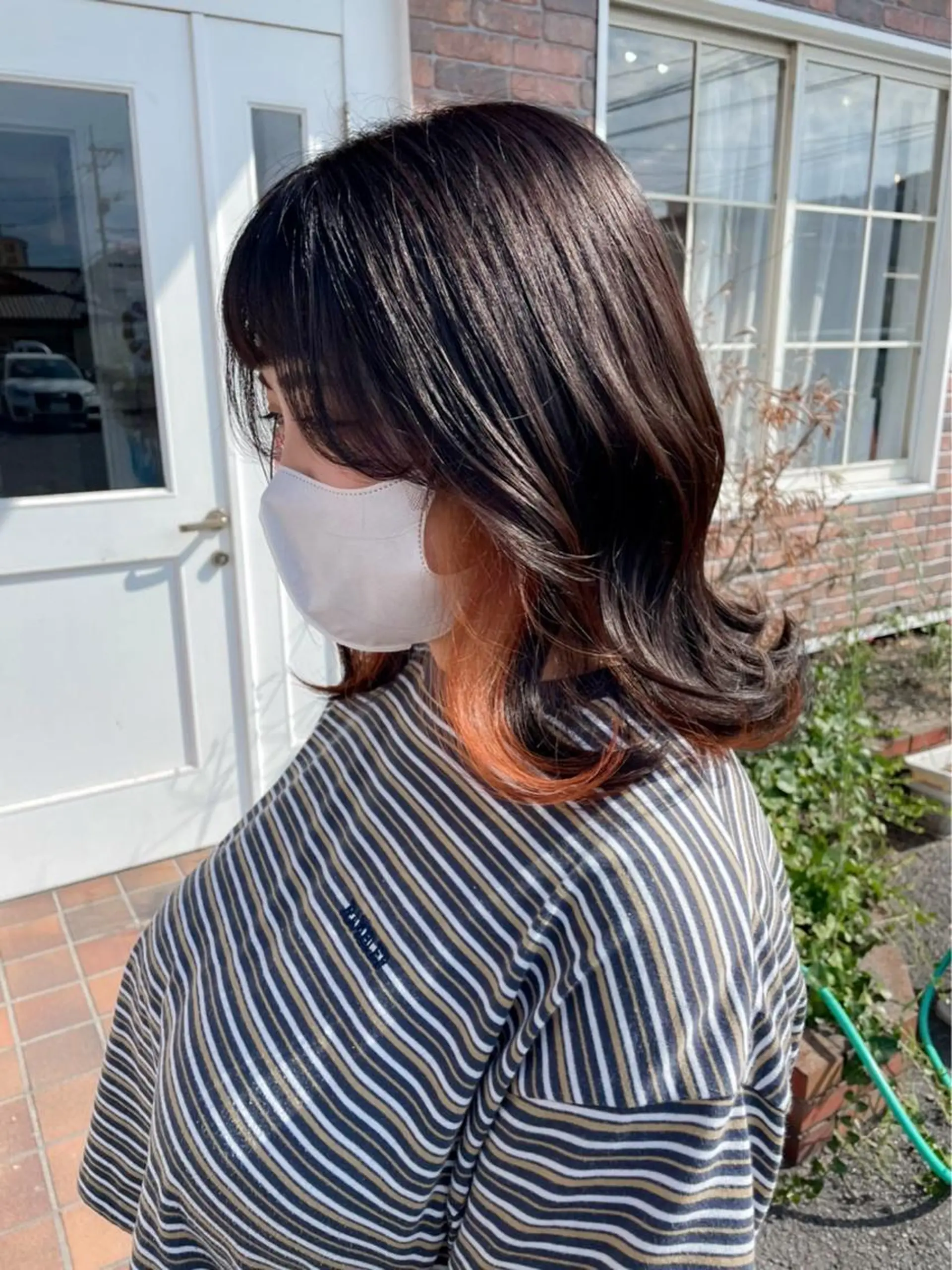 ミディアム カラー YUIMARL なつきのヘアスタイル