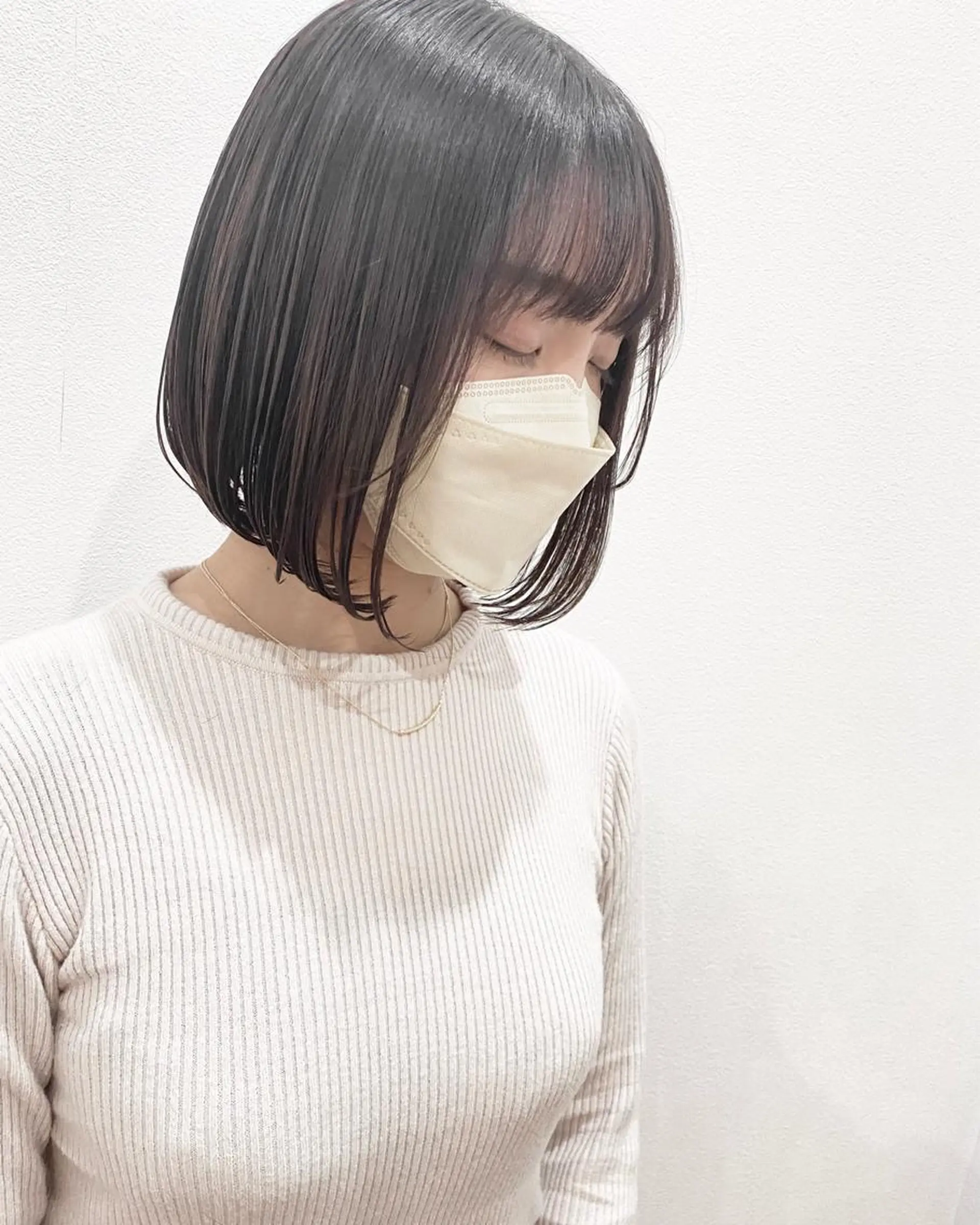 ショート カット ヘアカラー トリートメント MYRTLE TSUNODAのヘアスタイル