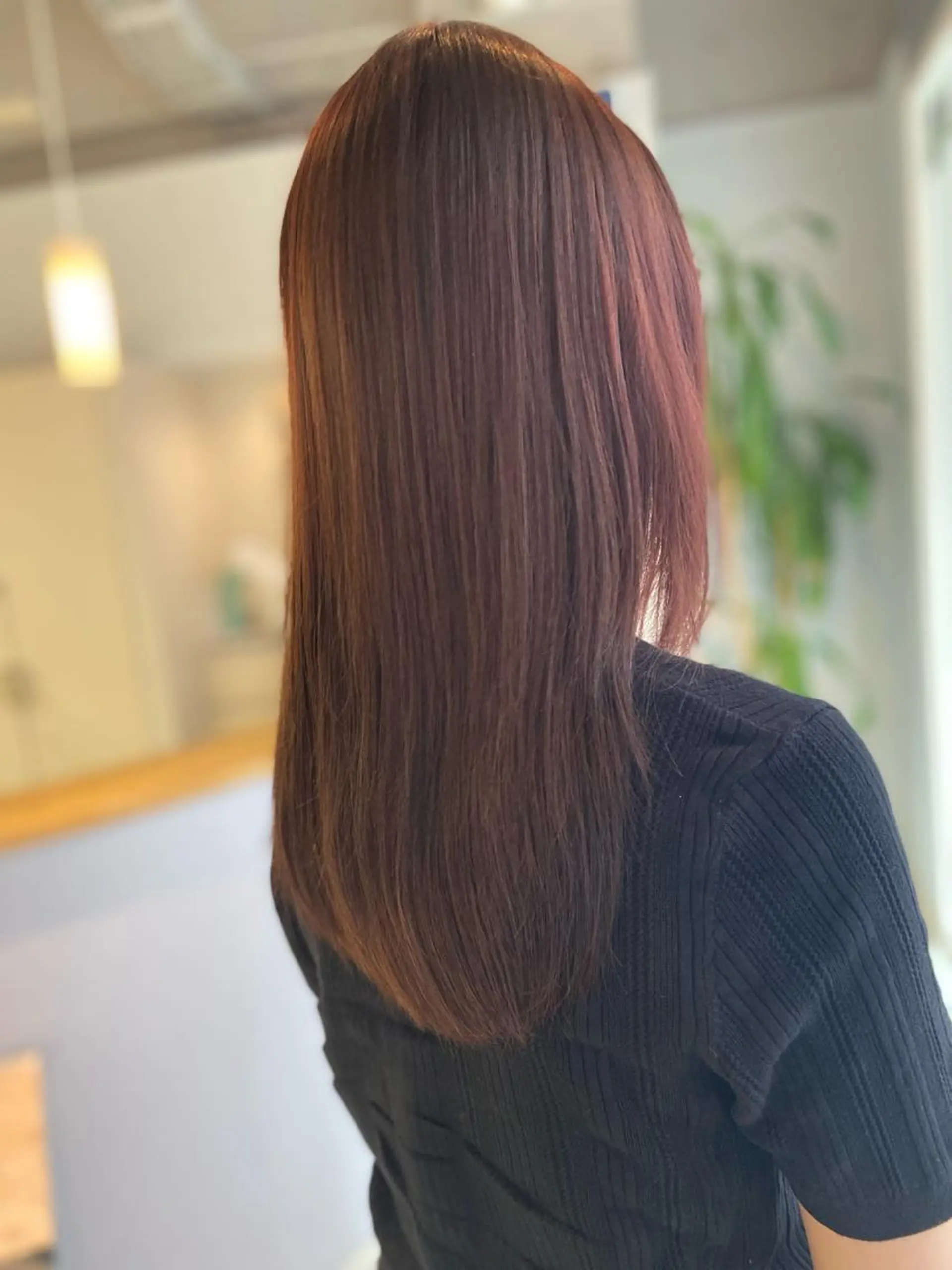 ロング カラー ヘアカラー トリートメント 菊地 美憂のヘアスタイル