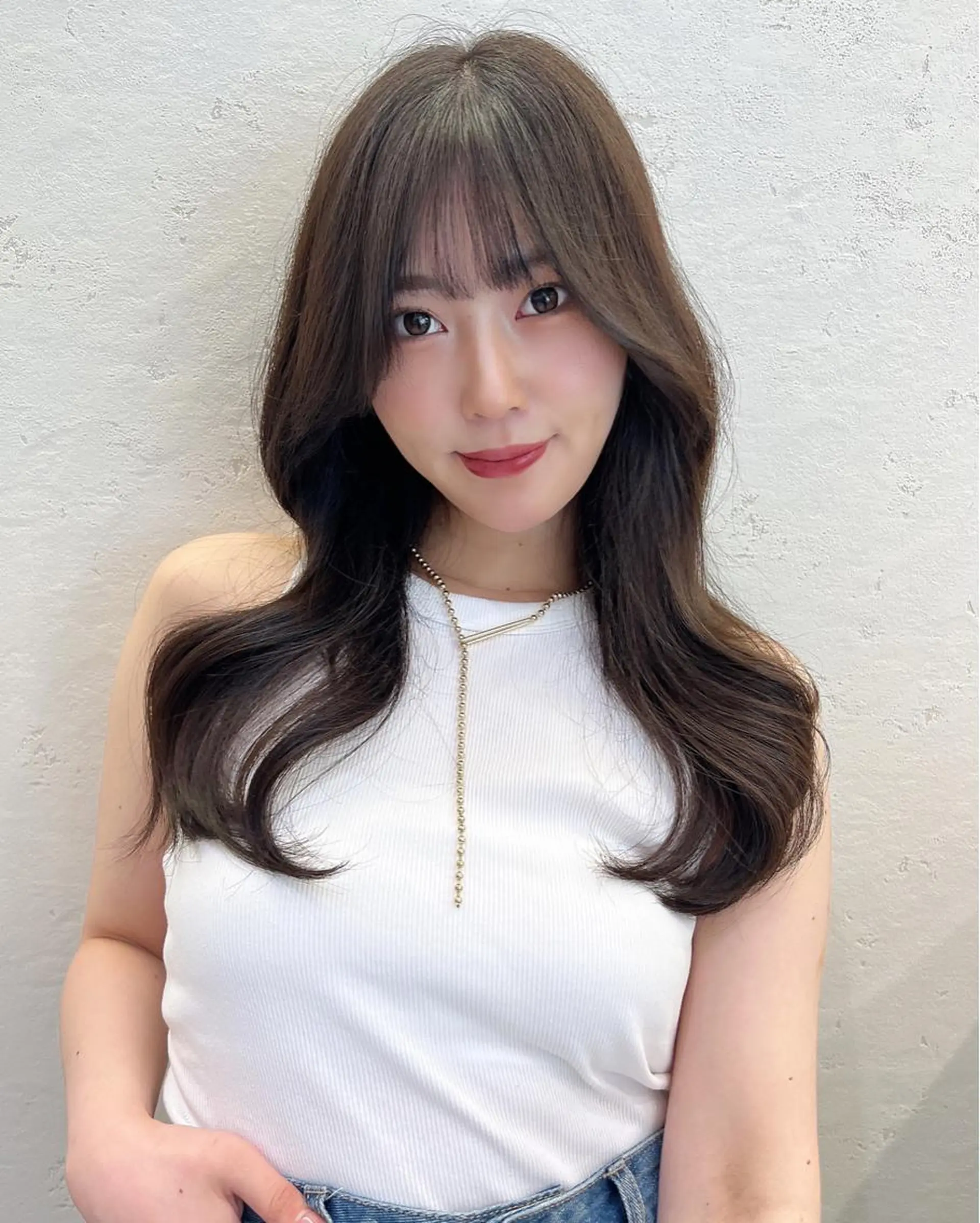ロング カラー カット トリートメント 韓国ヘア×髪質改善 /yoshikaのヘアスタイル