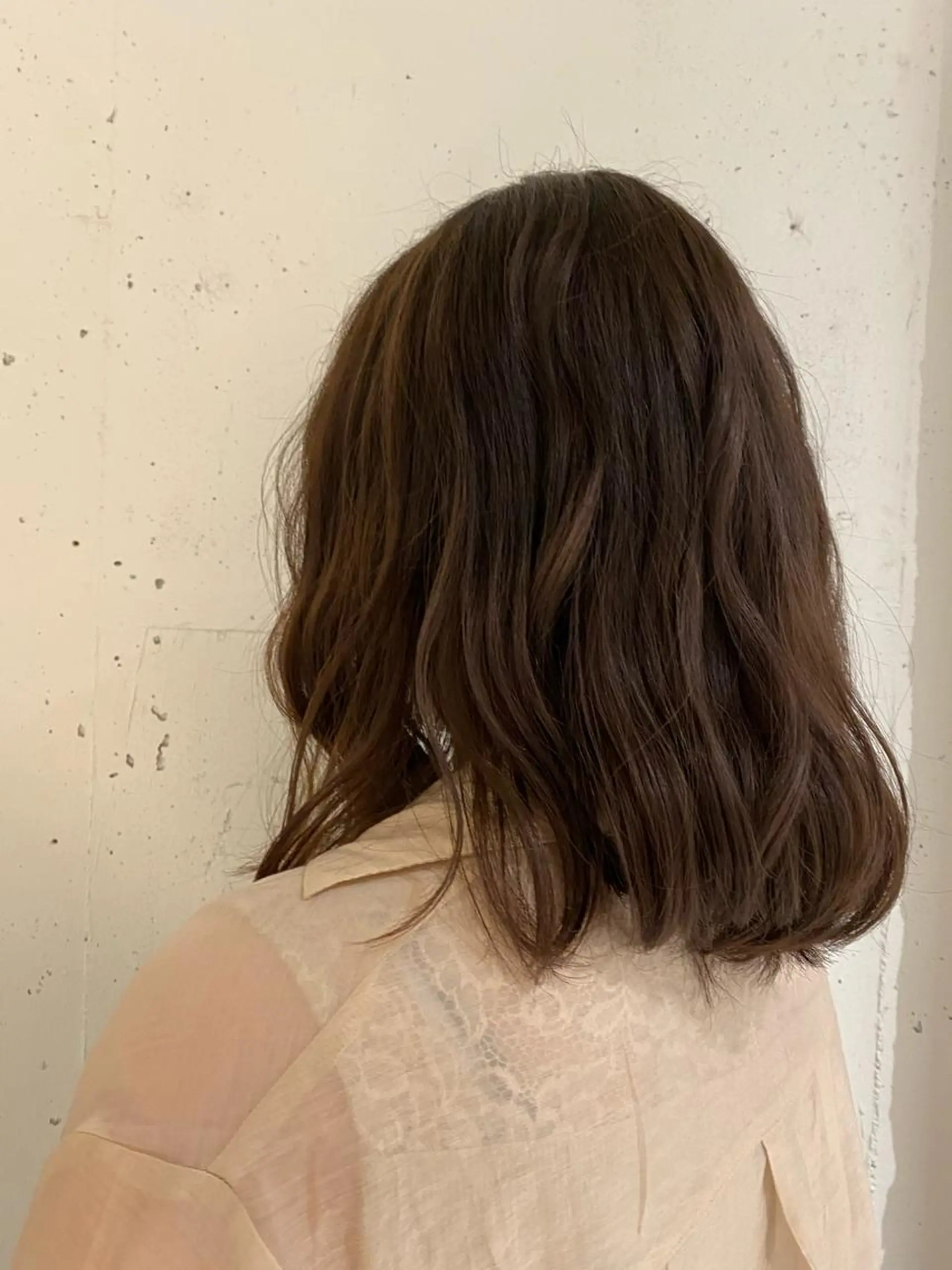 ミディアム カラー ナチュラル/韓国💎 haruka 💎のヘアスタイル