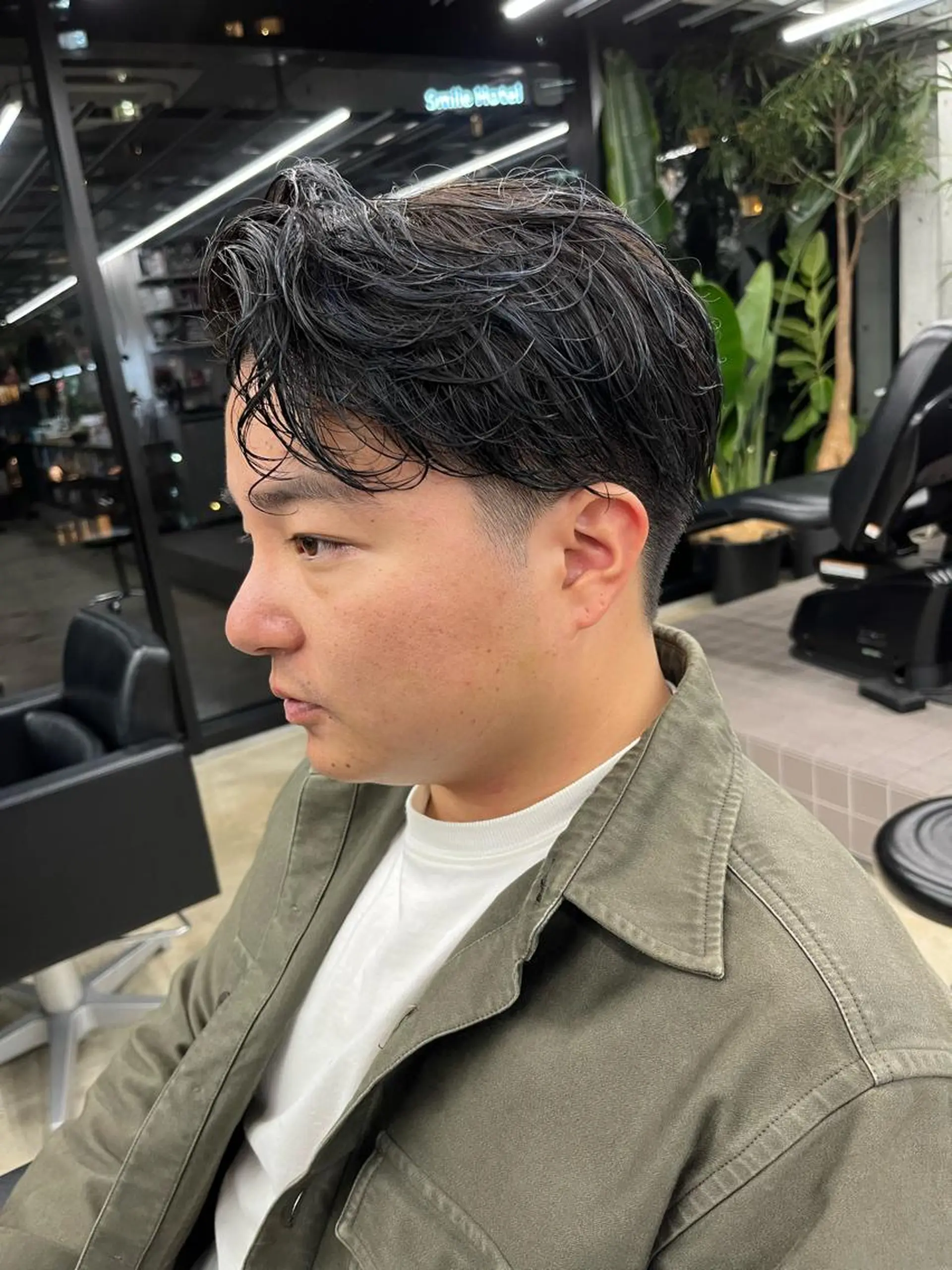 ショート カラー メンズ ダブルカラー/ ケアブリーチ/クニトのヘアスタイル