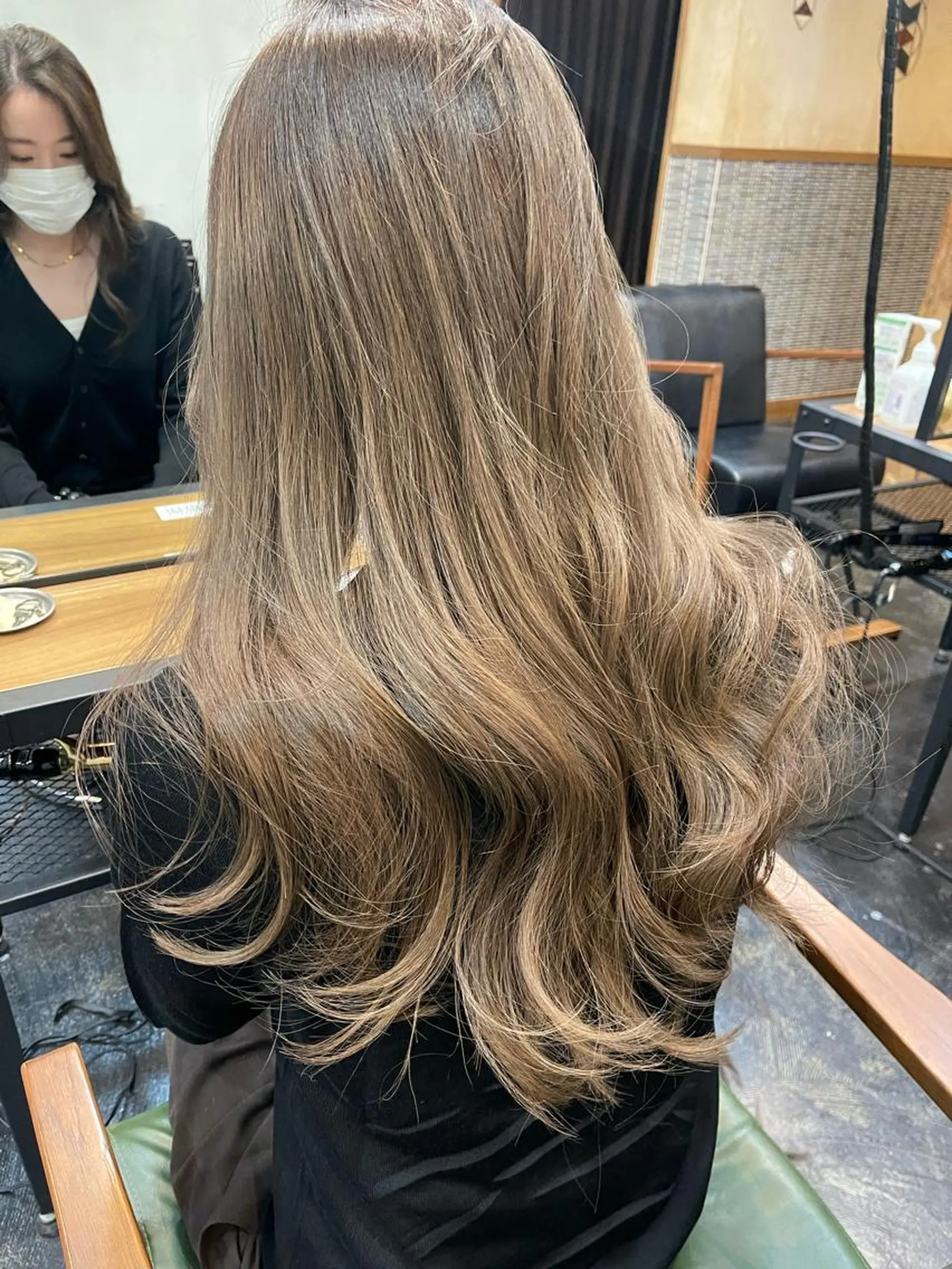 ロング ヘアカラー 韓国 / 中国ヘア 🦋Noniのヘアスタイル