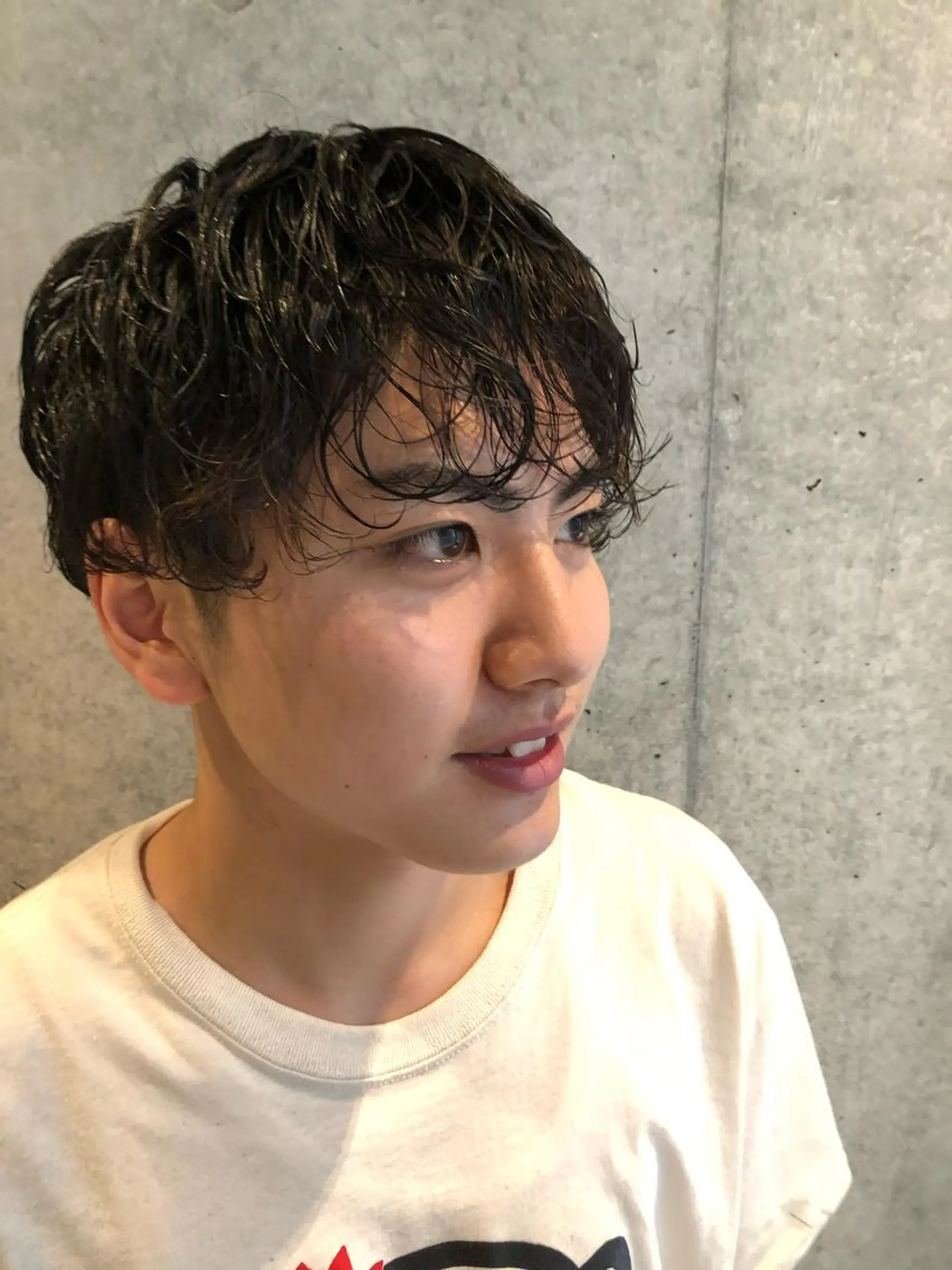 パーマ メンズ カット パーマ 【神ボブ✨】 sanaのヘアスタイル