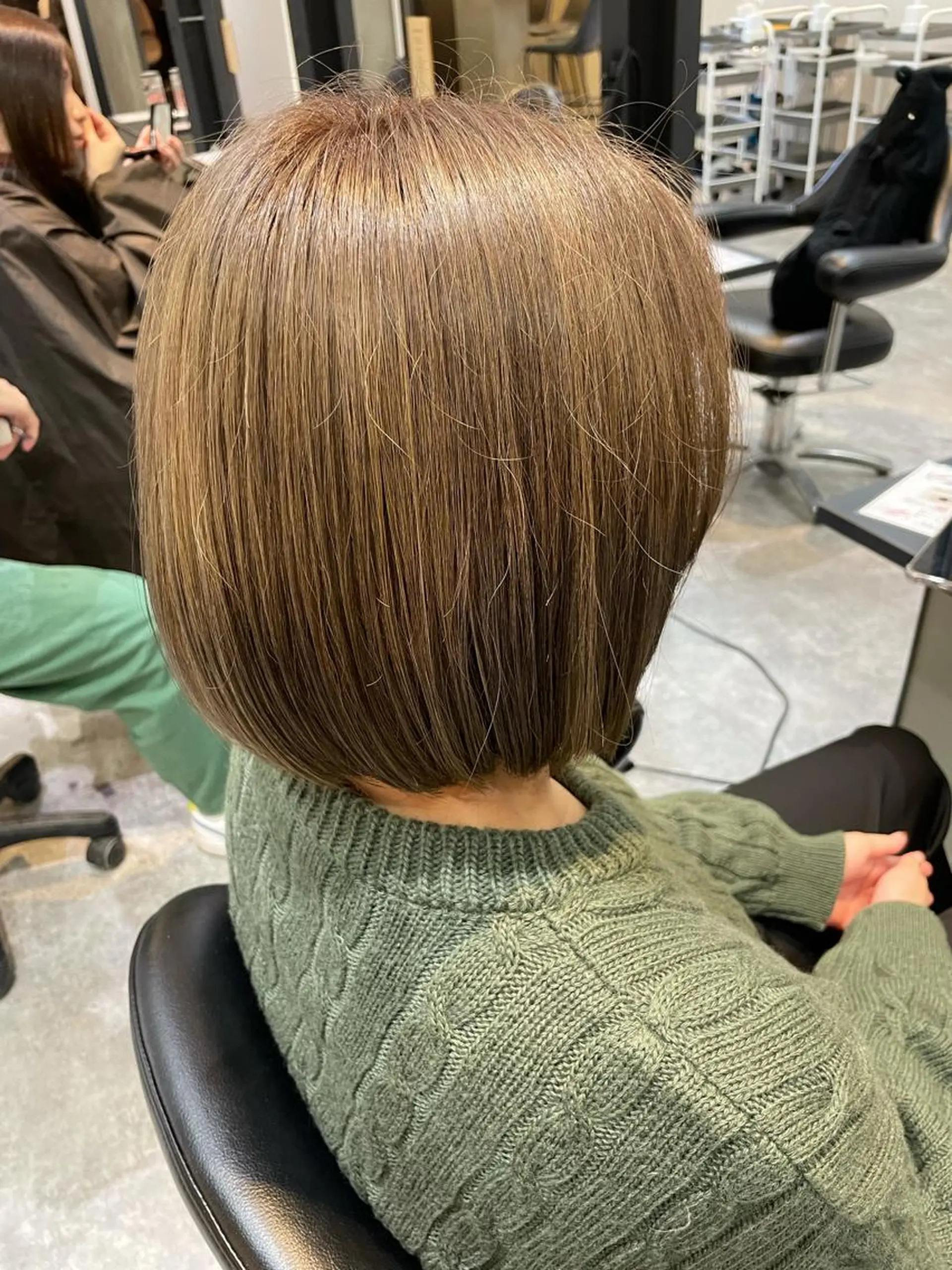 ショート カラー ベージュカラー 森 愛佳のその他イメージ