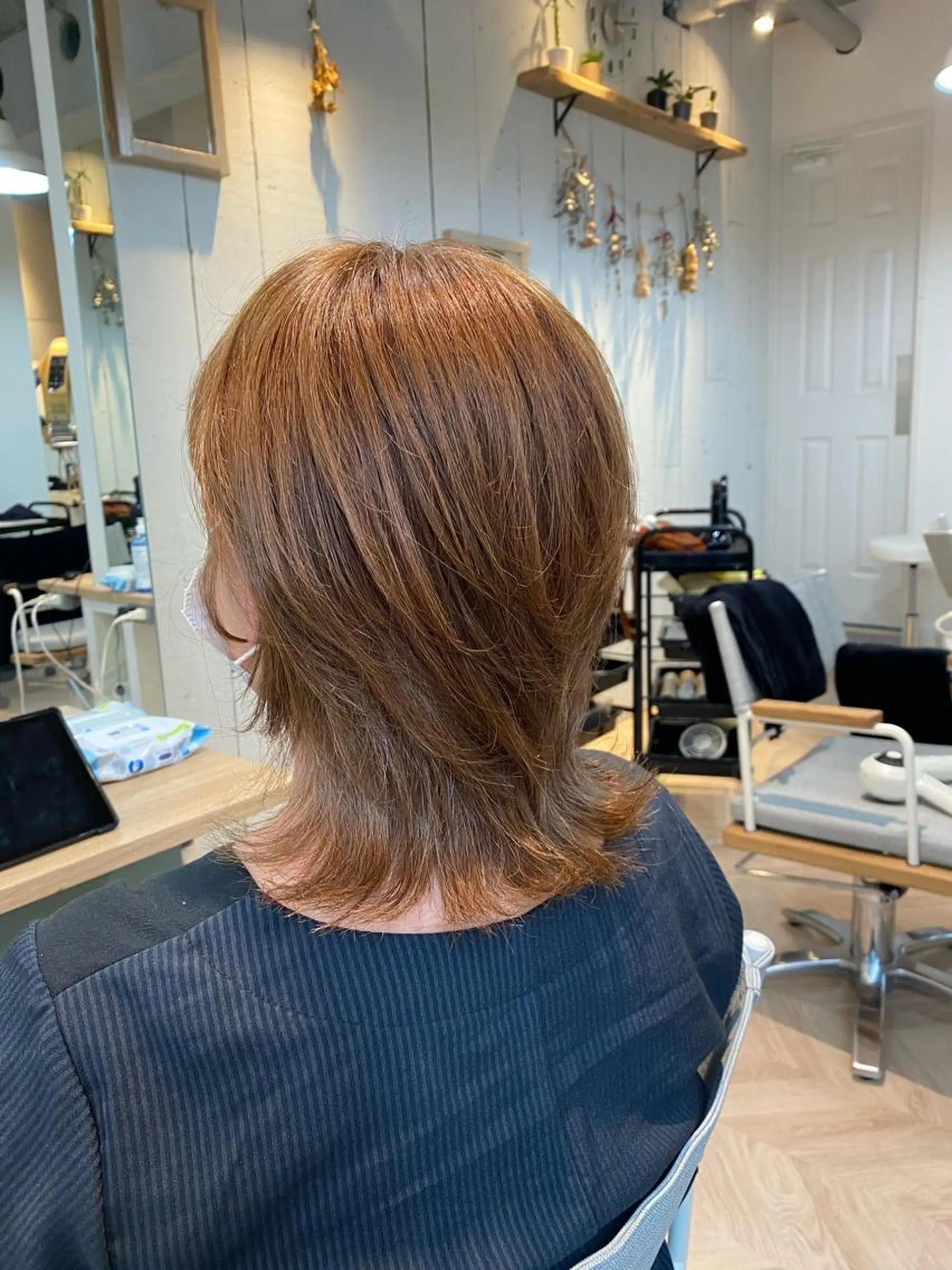 ショート ショートヘア ウルフカット 西山 恵太郎のヘアスタイル