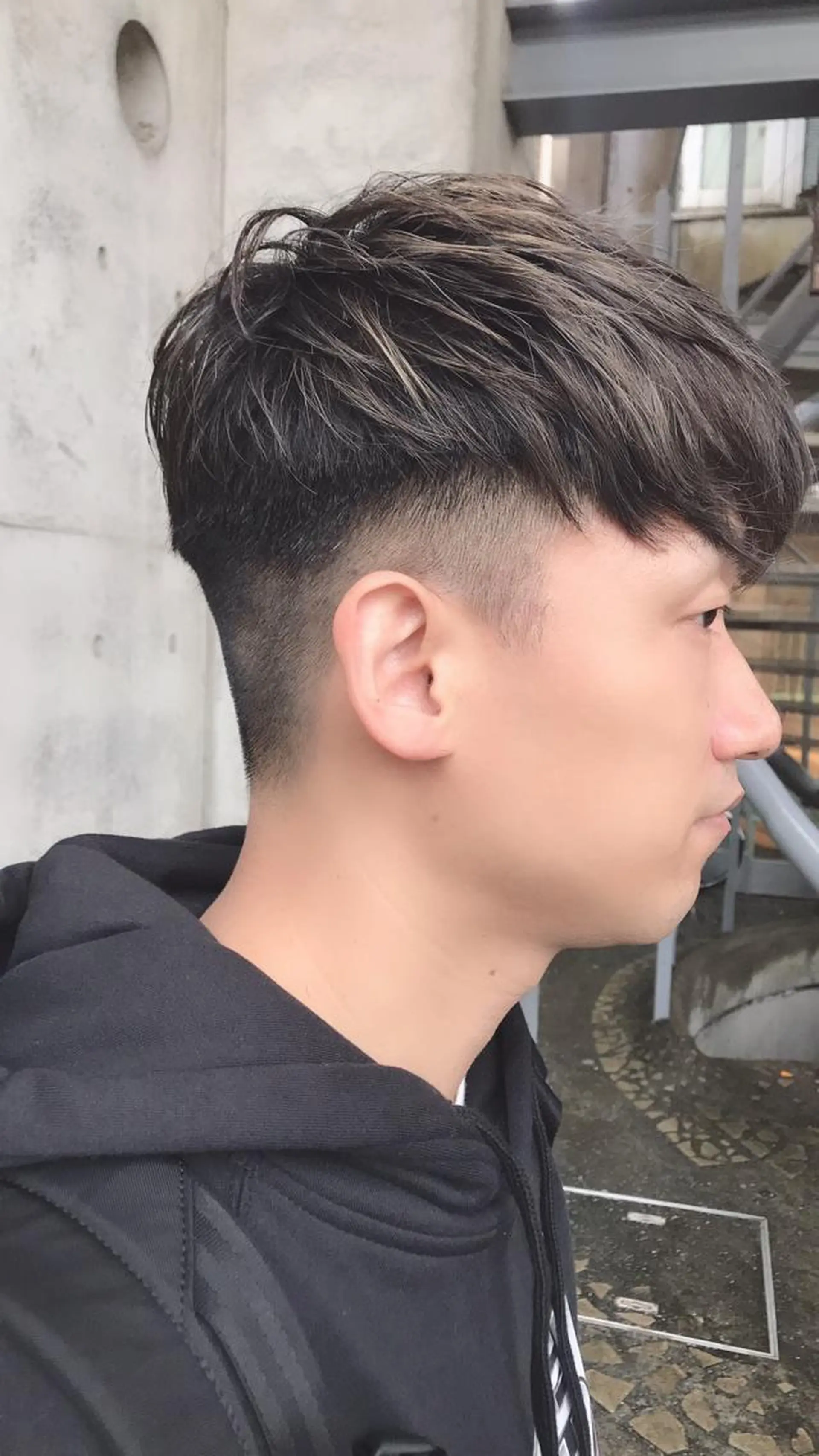 ショート カラー メンズ 及川 光のヘアスタイル