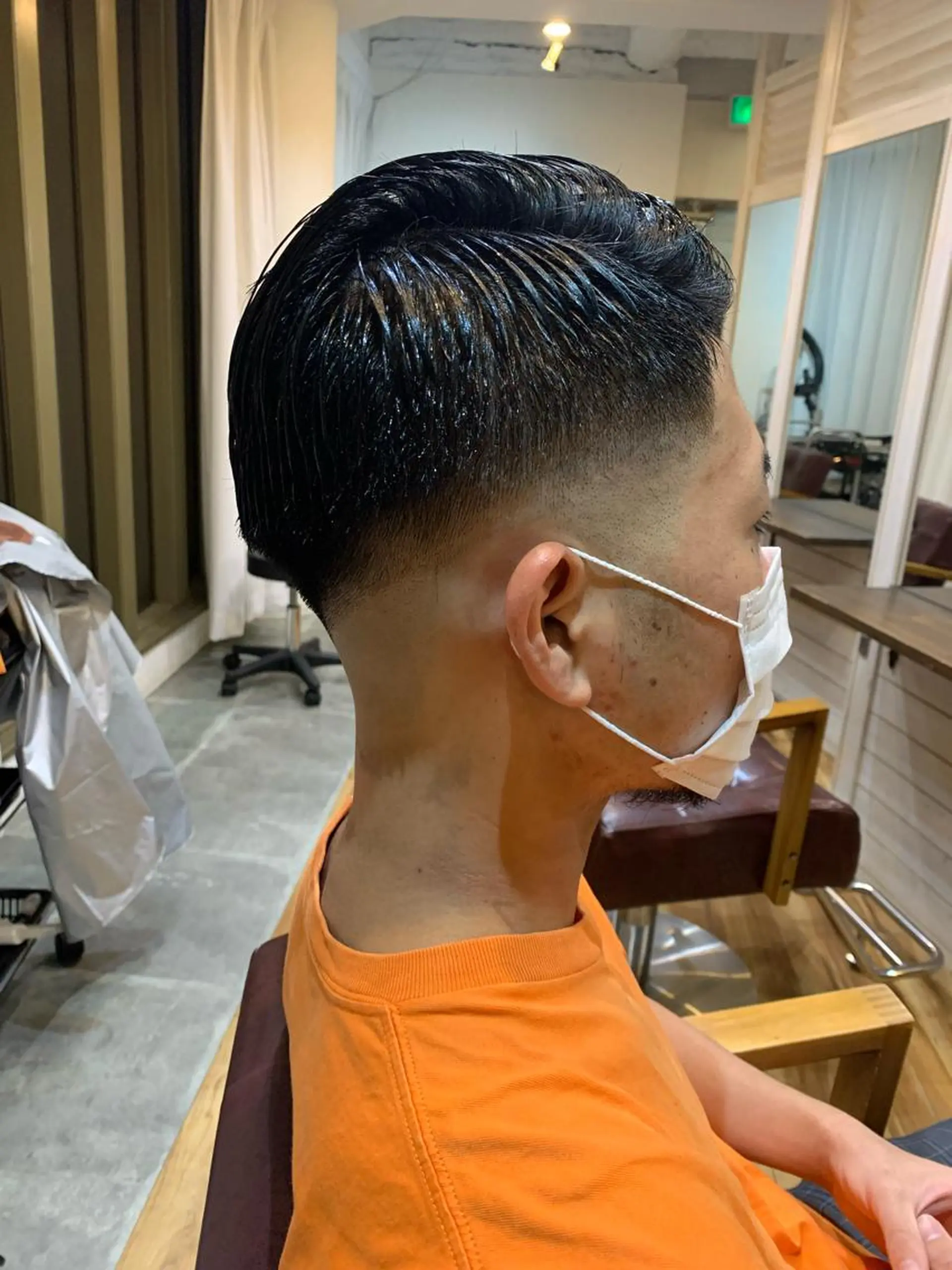 ショート CECIL hair なんば店所属・メンズパーマ 艶髪☆店長☆有馬のヘアスタイル